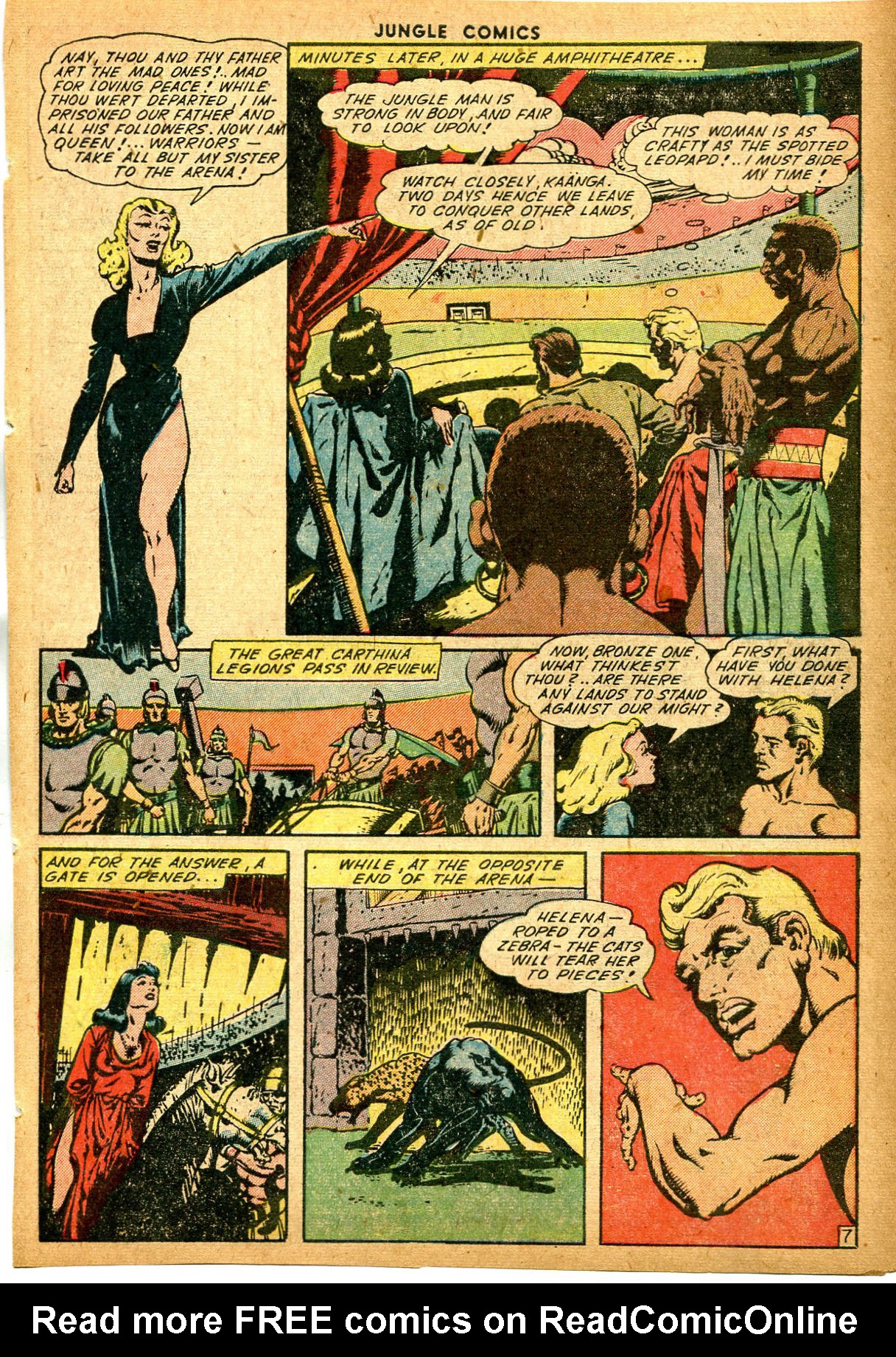 Read online Jungle Comics comic -  Issue #58 - 9