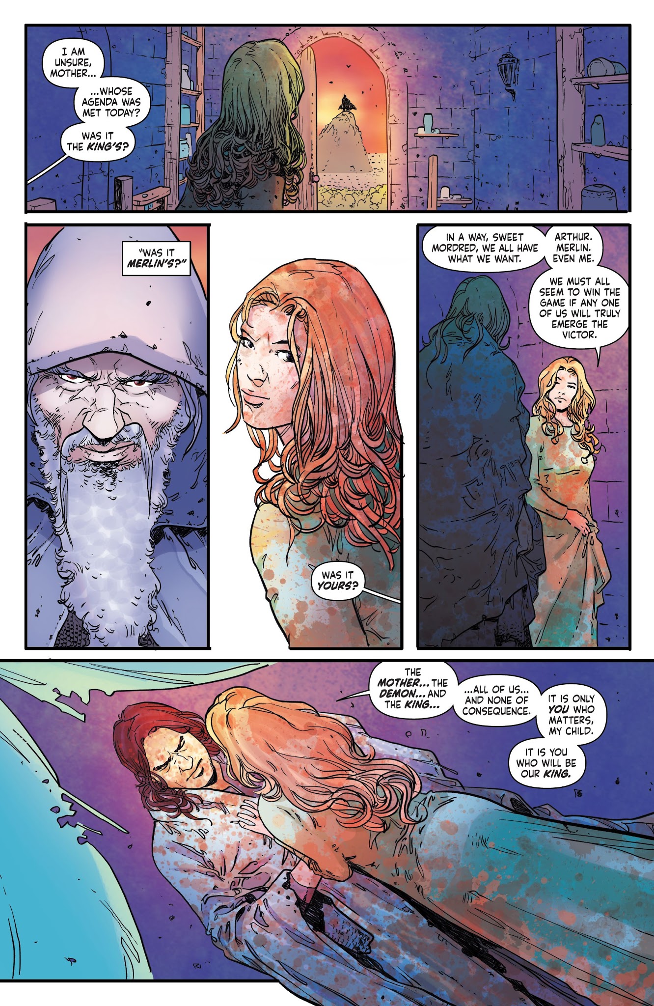 Read online Unholy Grail comic -  Issue #5 - 6