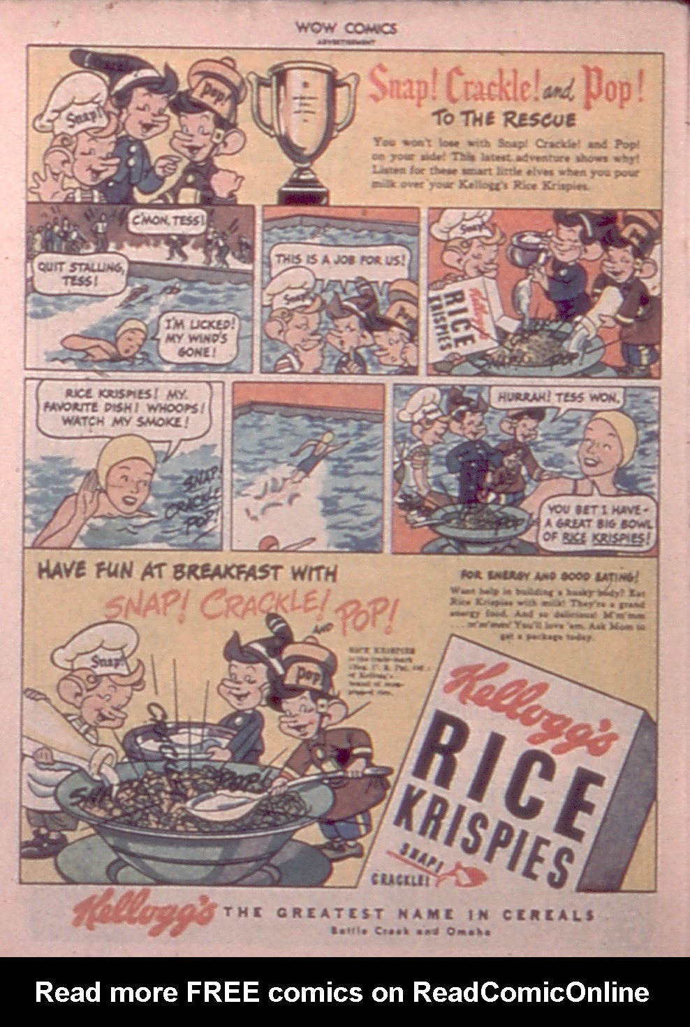 Read online Wow Comics comic -  Issue #46 - 50