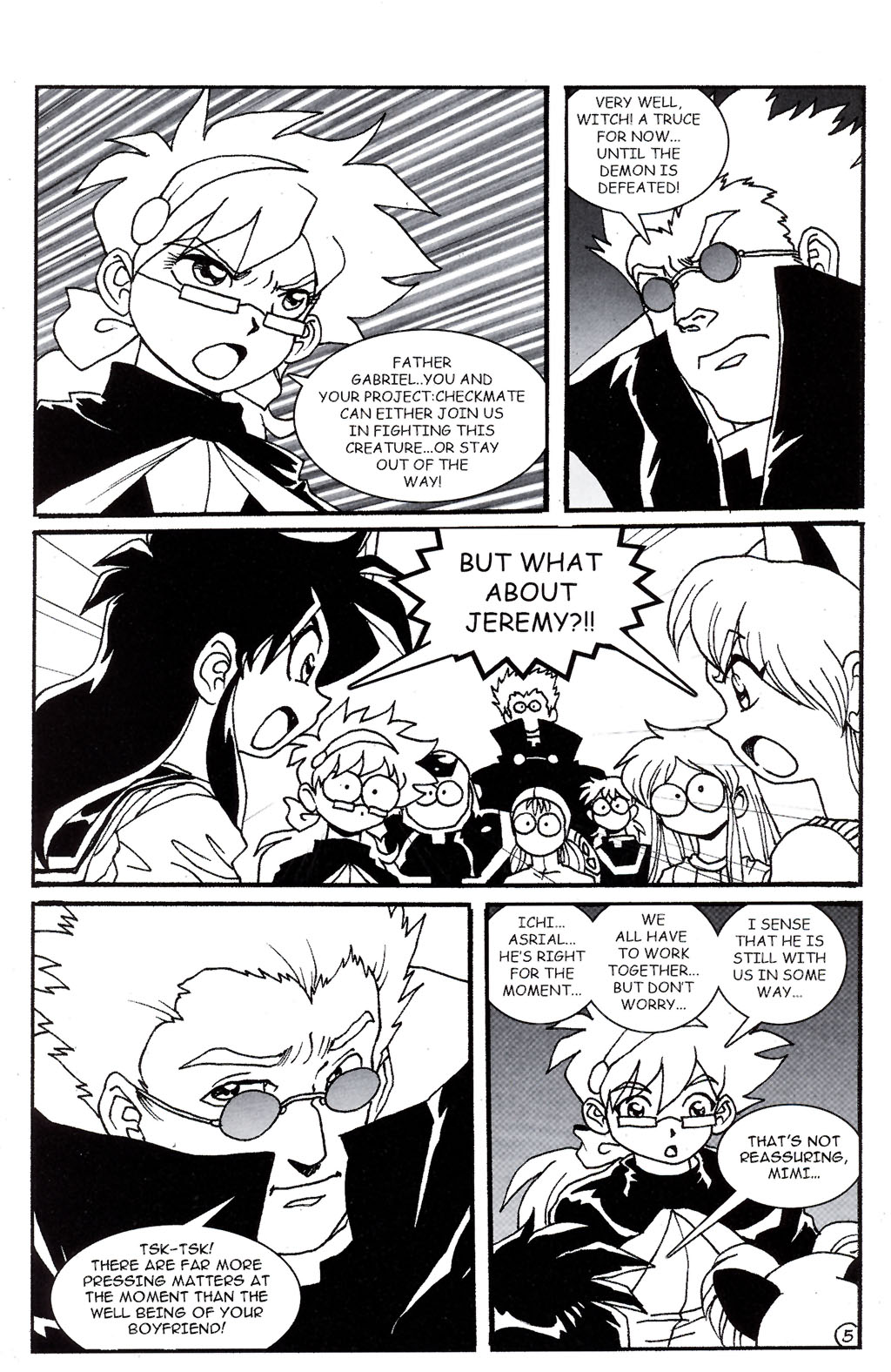 Read online Jenna & Ninja High School comic -  Issue #3 - 7