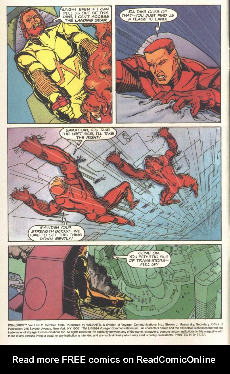Read online Psi-Lords comic -  Issue #2 - 4