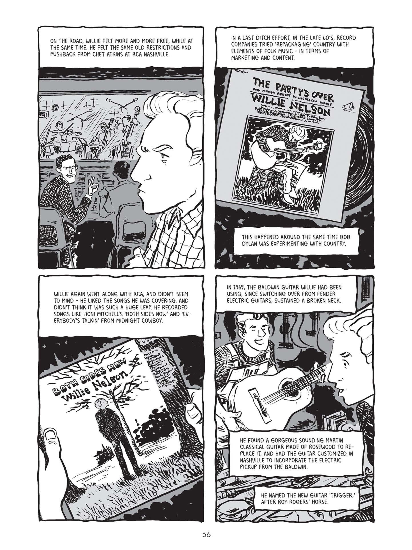 Read online Willie Nelson: A Graphic History comic -  Issue # TPB - 54
