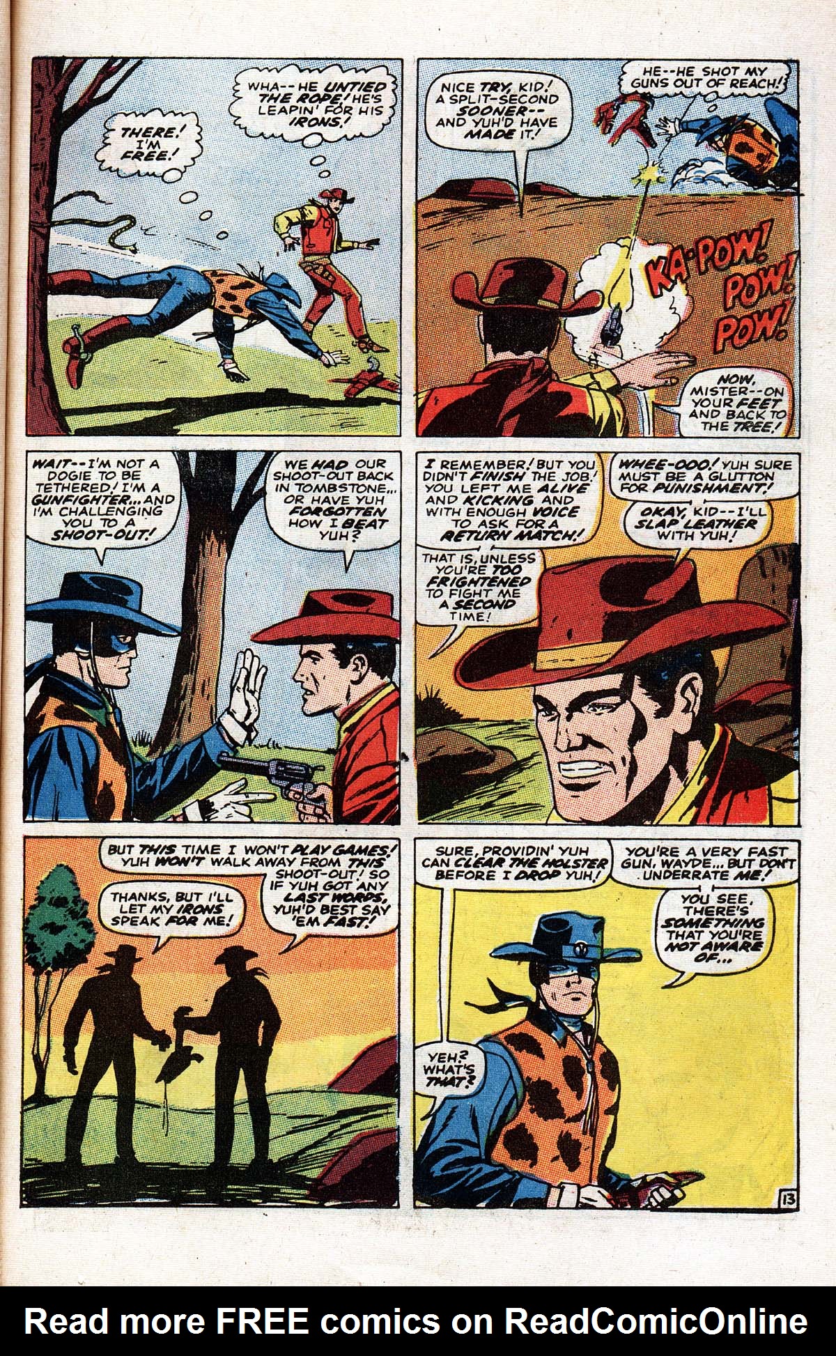 Read online The Mighty Marvel Western comic -  Issue #13 - 32