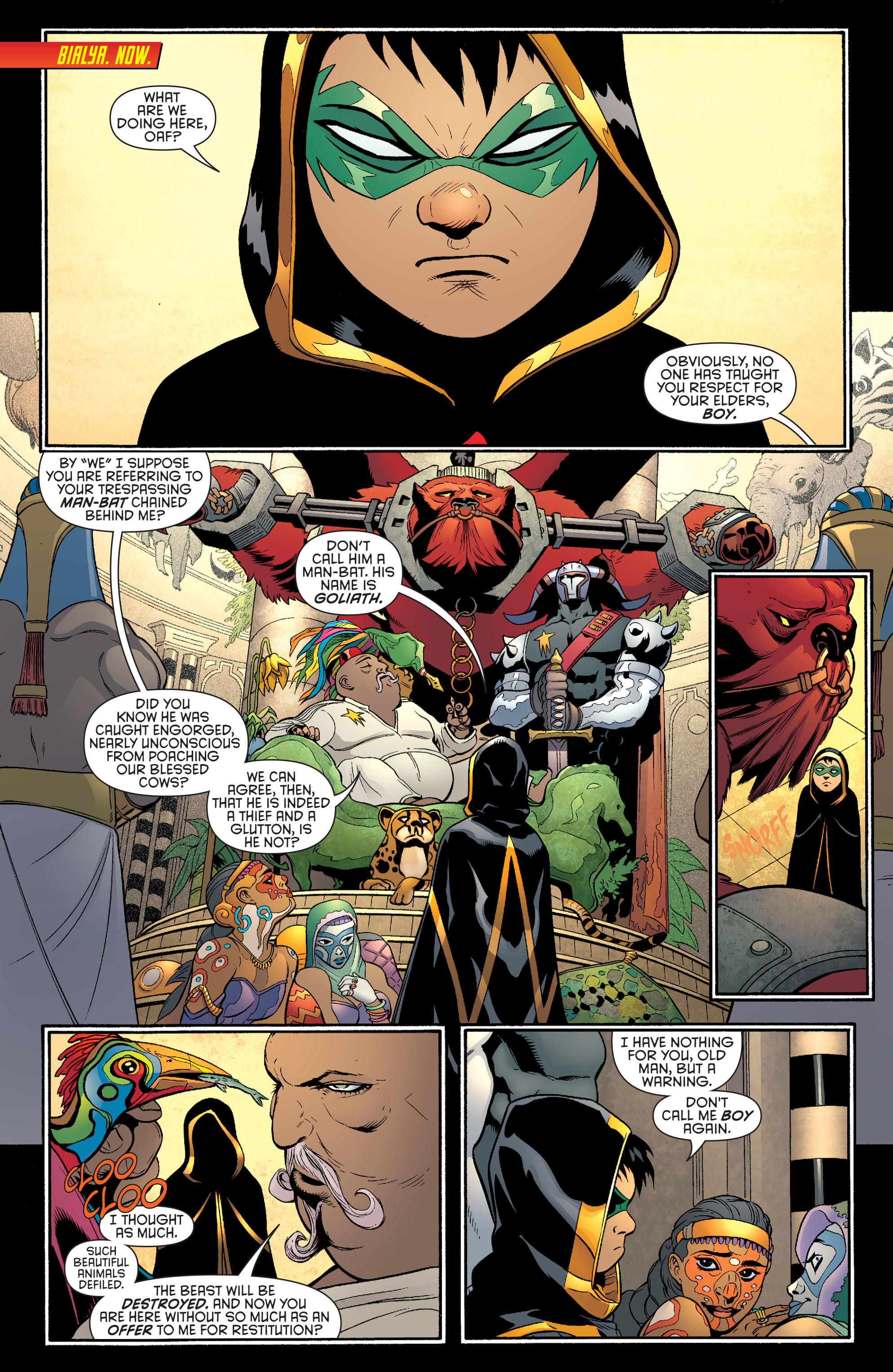 Read online Robin: Son of Batman comic -  Issue #1 - 4