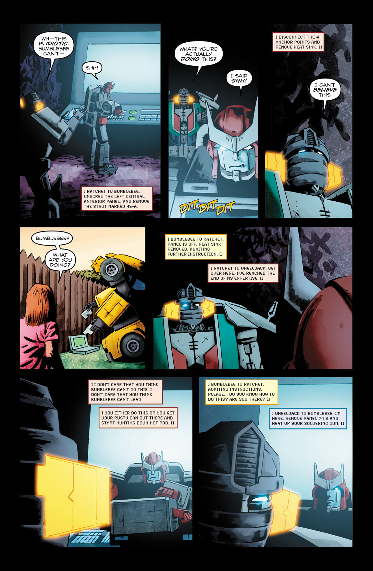 Read online The Transformers: Bumblebee comic -  Issue #3 - 22