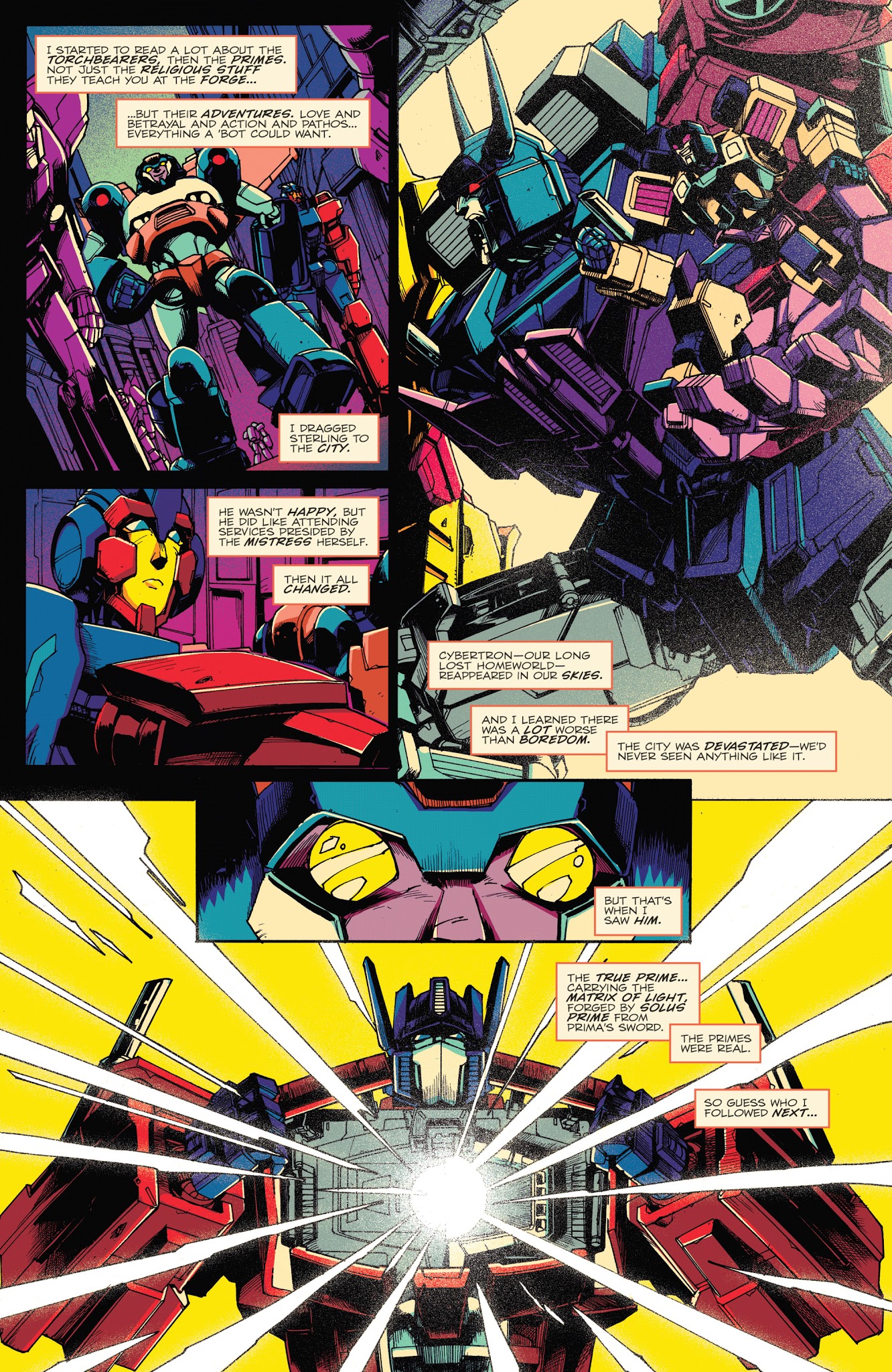 Read online Optimus Prime comic -  Issue #17 - 6