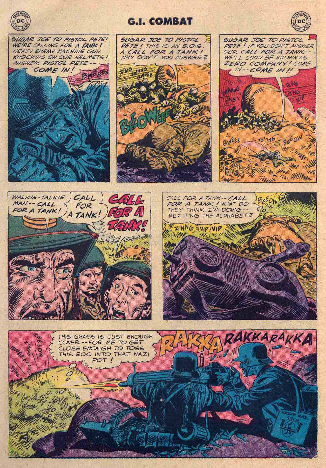Read online G.I. Combat (1952) comic -  Issue #52 - 4