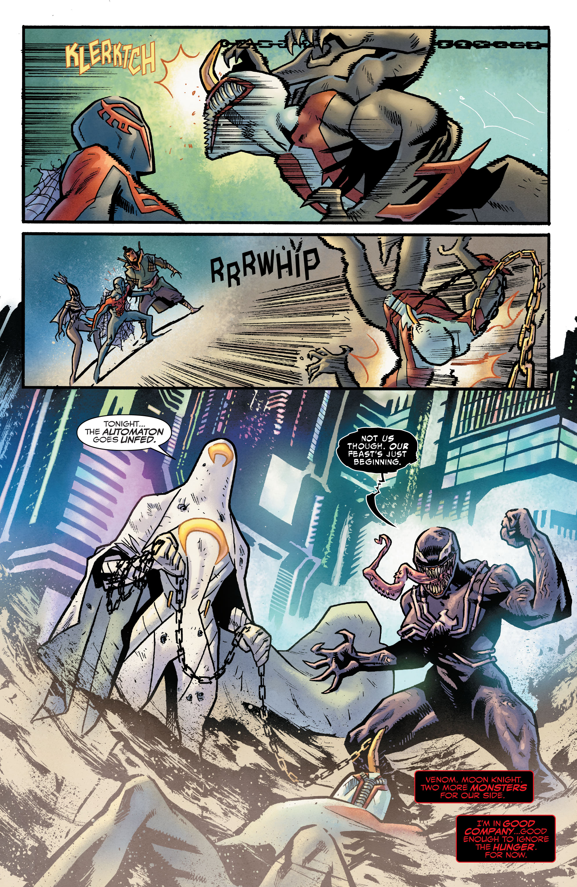 Read online Spider-Man 2099: Dark Genesis comic -  Issue #3 - 18