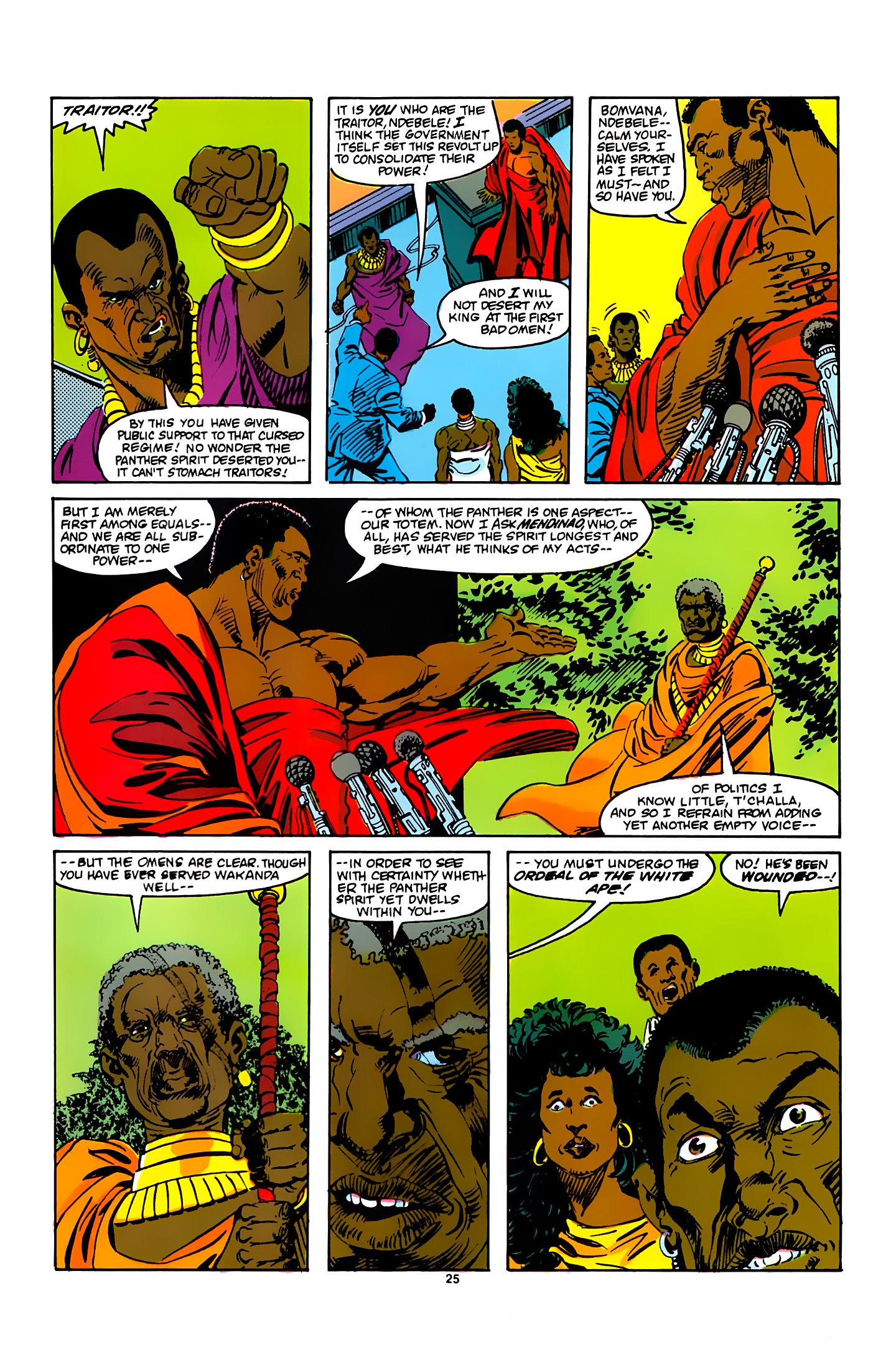 Read online Black Panther (1988) comic -  Issue #1 - 21