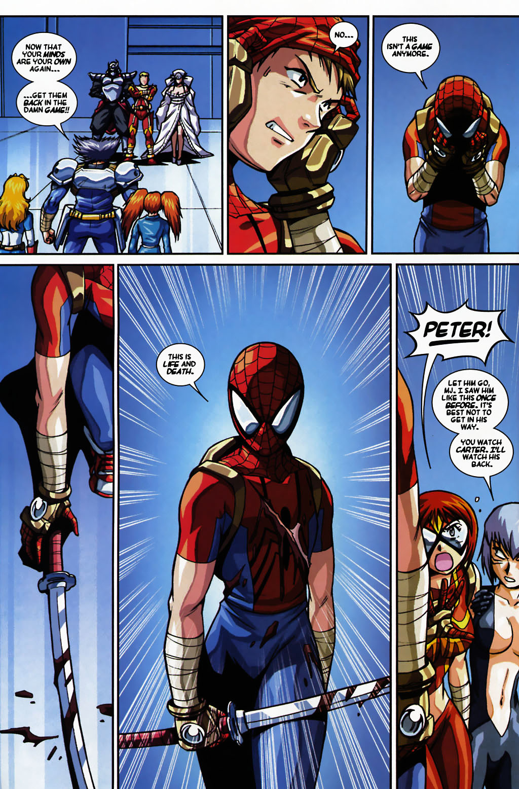 Read online New Mangaverse comic -  Issue #5 - 14