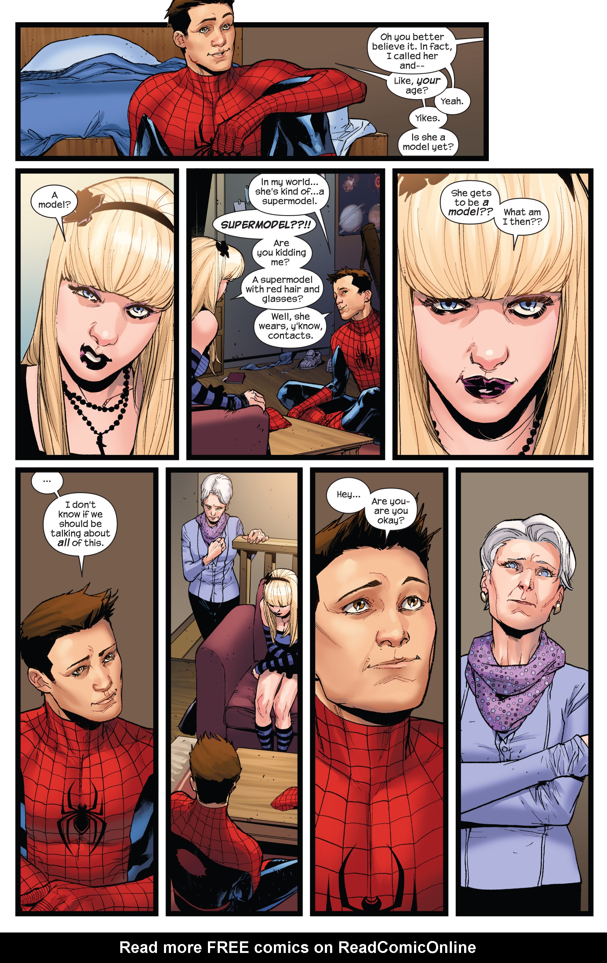 Read online Spider-Men comic -  Issue #4 - 9