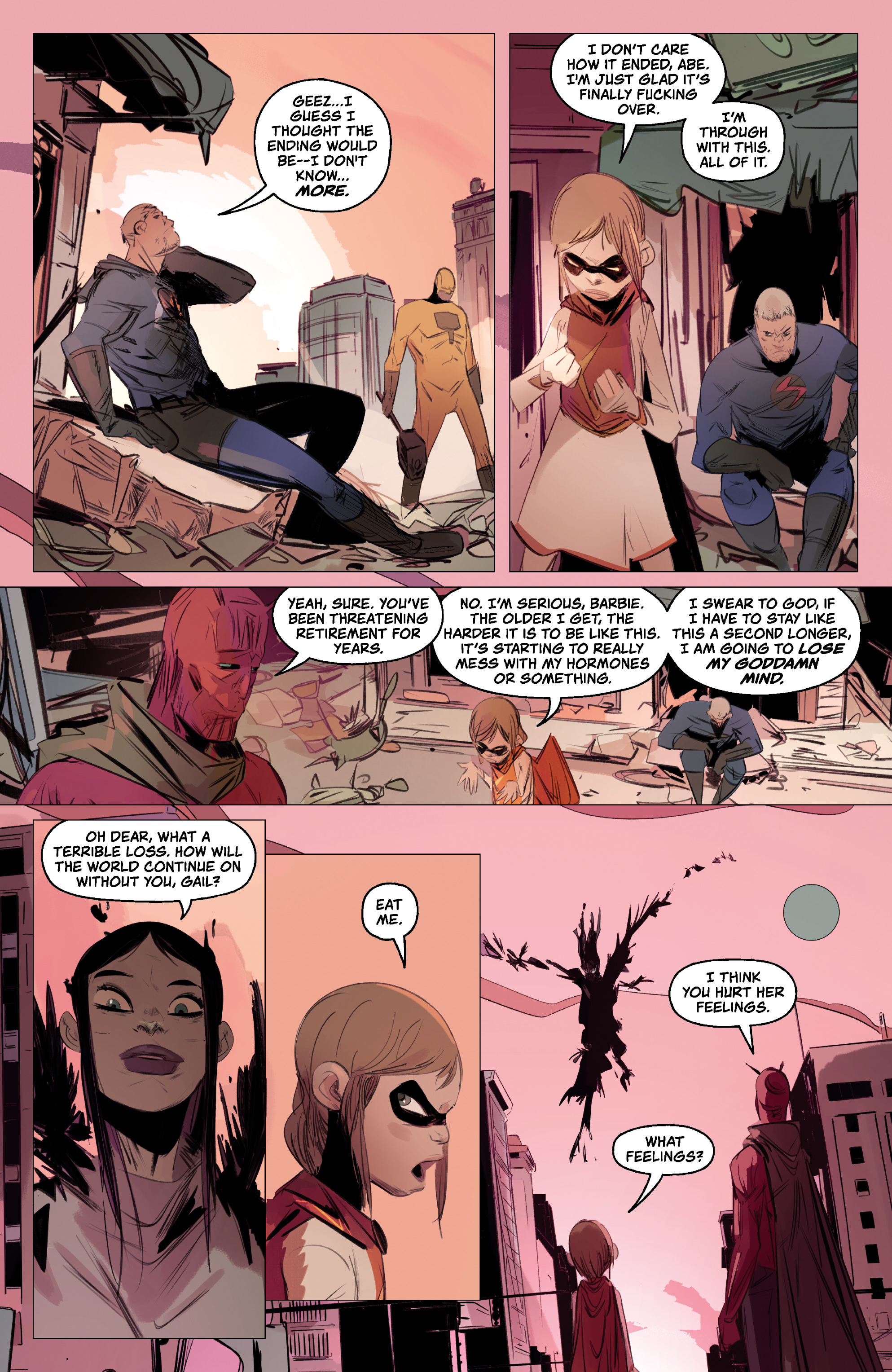 Read online The Last Days of Black Hammer: Chapter comic -  Issue #1 - 17