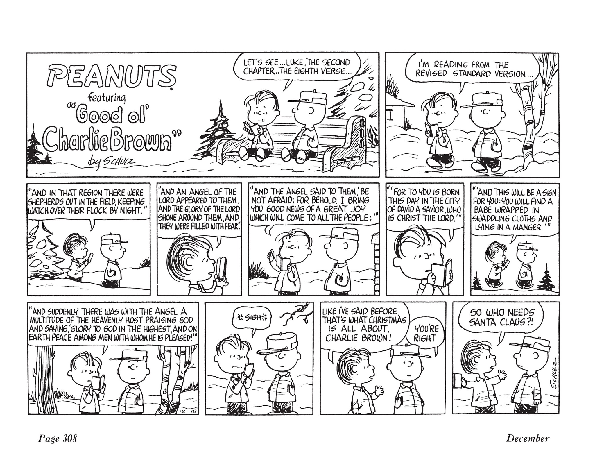 Read online The Complete Peanuts comic -  Issue # TPB 8 - 320