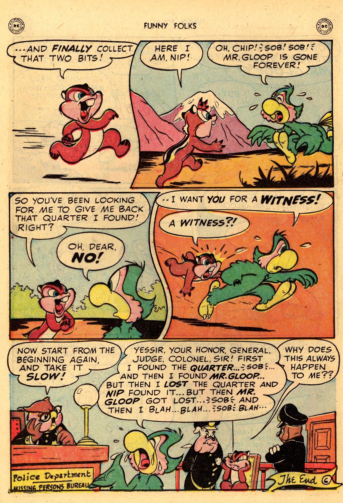 Read online Funny Folks comic -  Issue #18 - 22