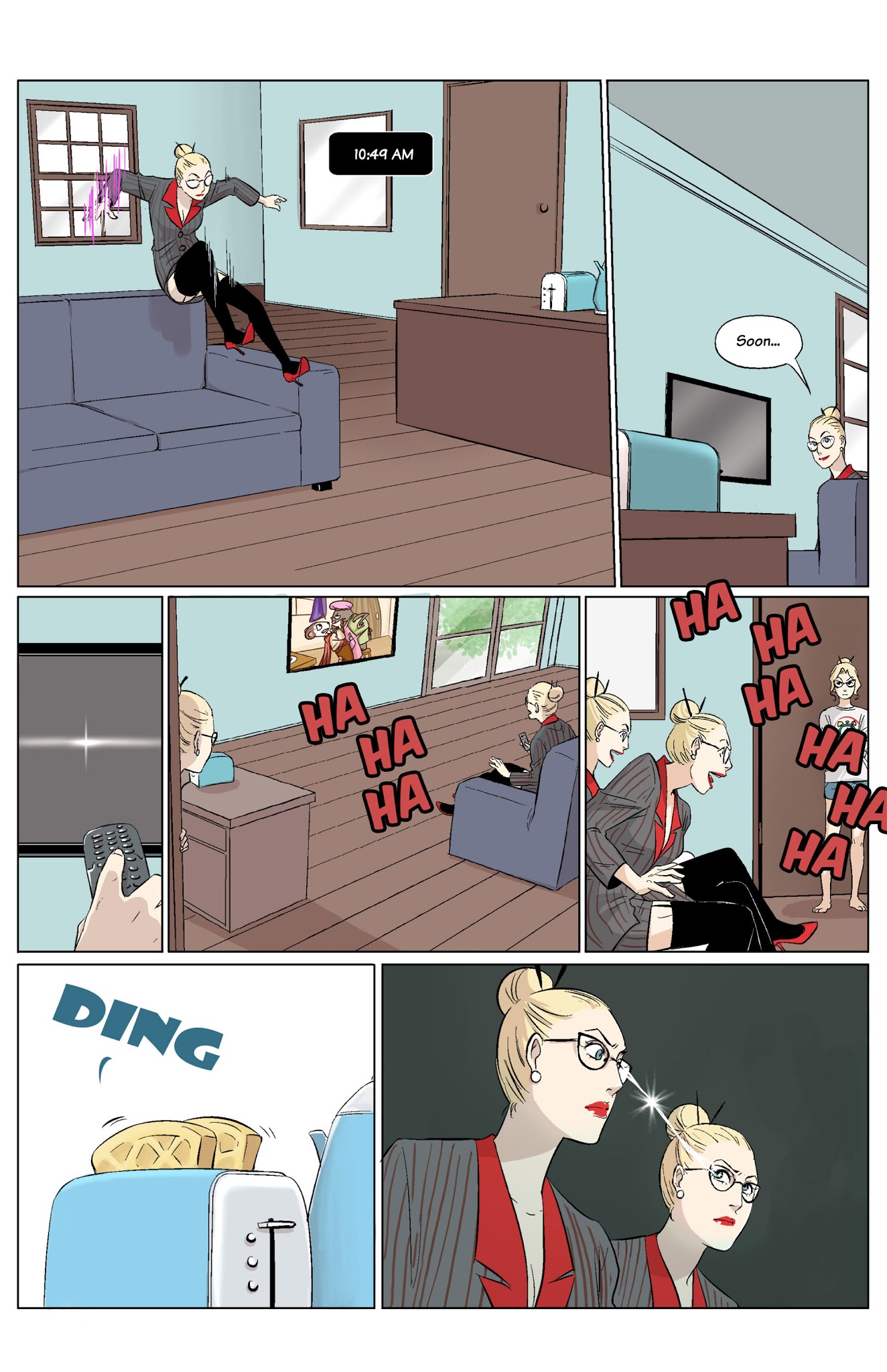 Read online Paradox Girl comic -  Issue #1 - 15