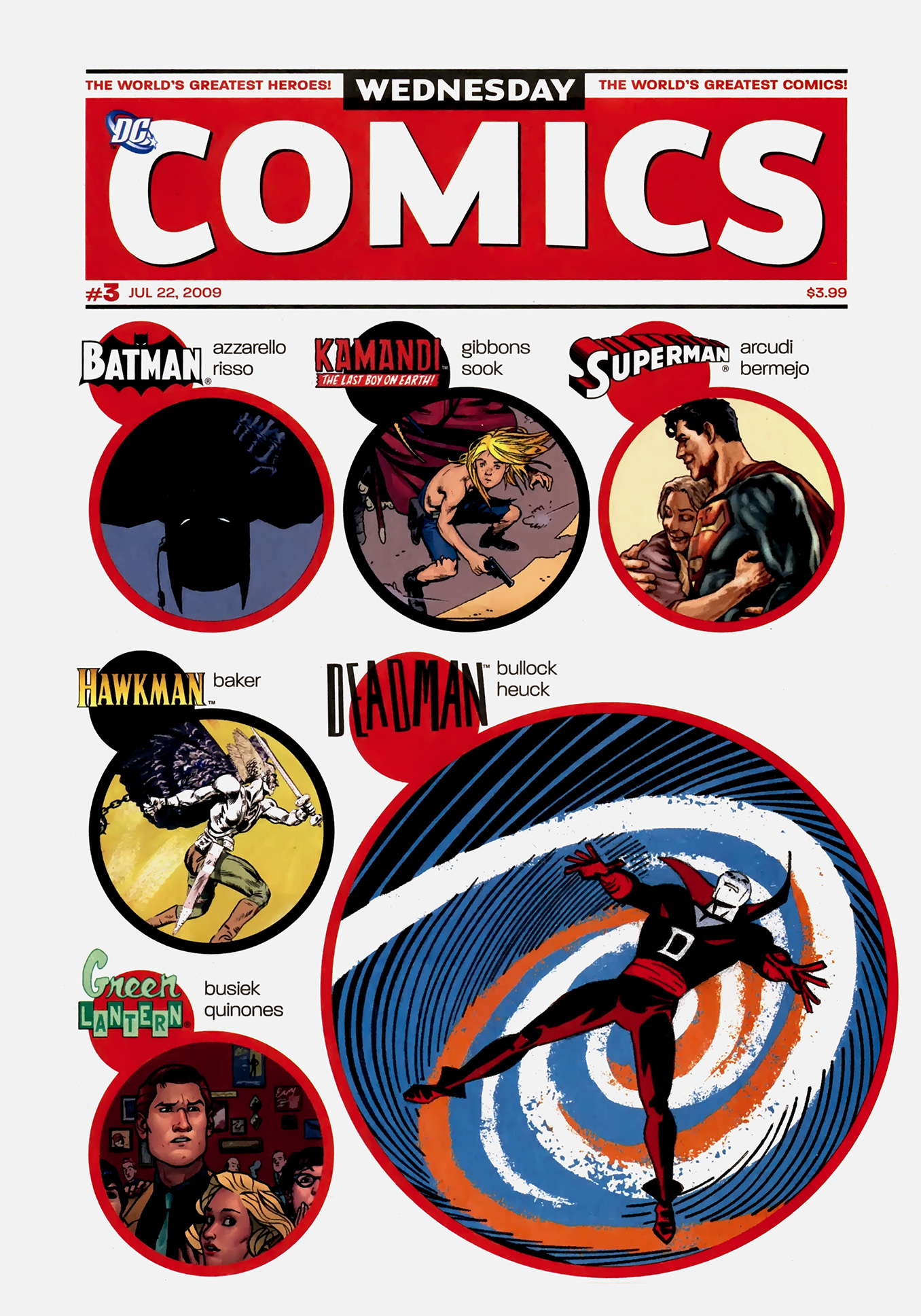 Read online Wednesday Comics comic -  Issue #3 - 1