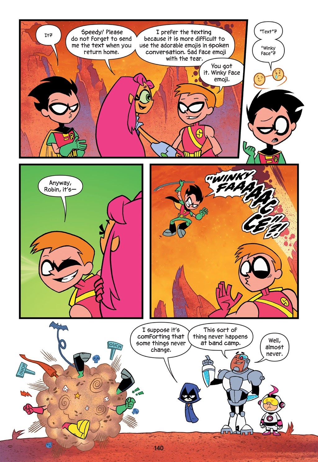 Read online Teen Titans Go! To Camp comic -  Issue # _TPB - 135