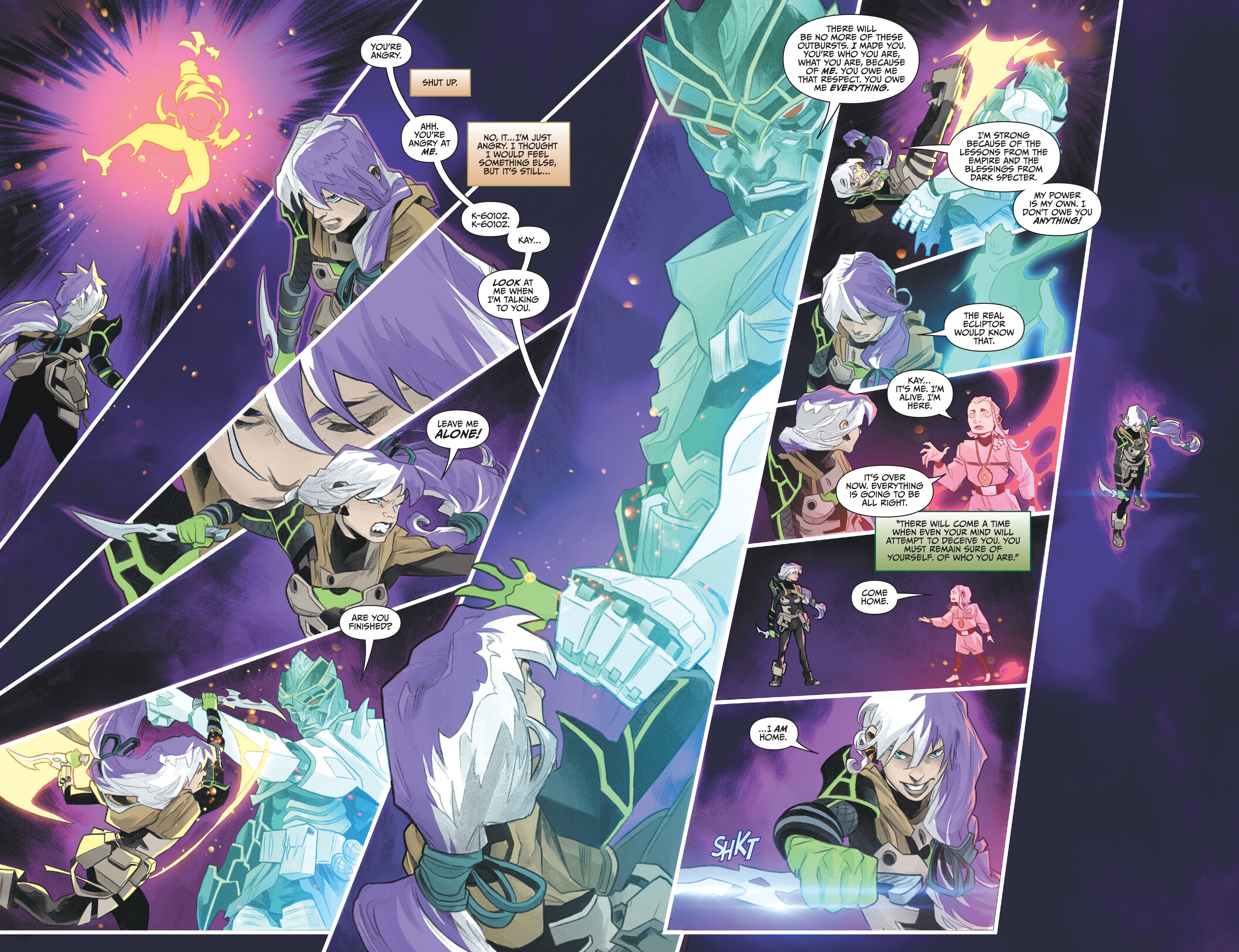 Read online Power Rangers Unlimited comic -  Issue # Heir to Darkness - 36