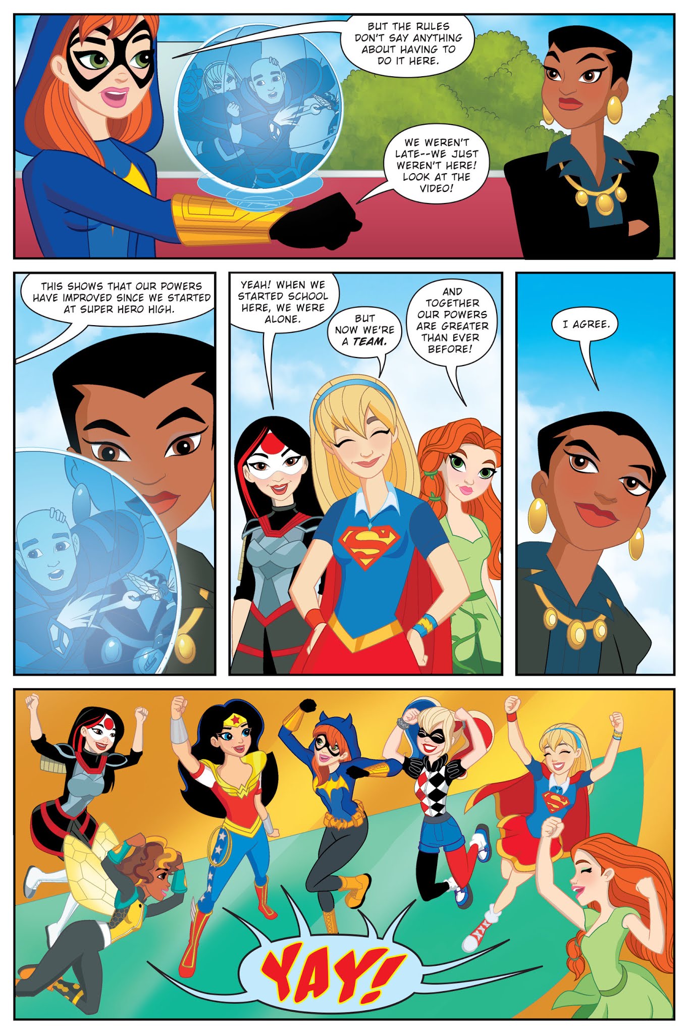 Read online DC Super Hero Girls: Finals Crisis comic -  Issue # TPB - 120