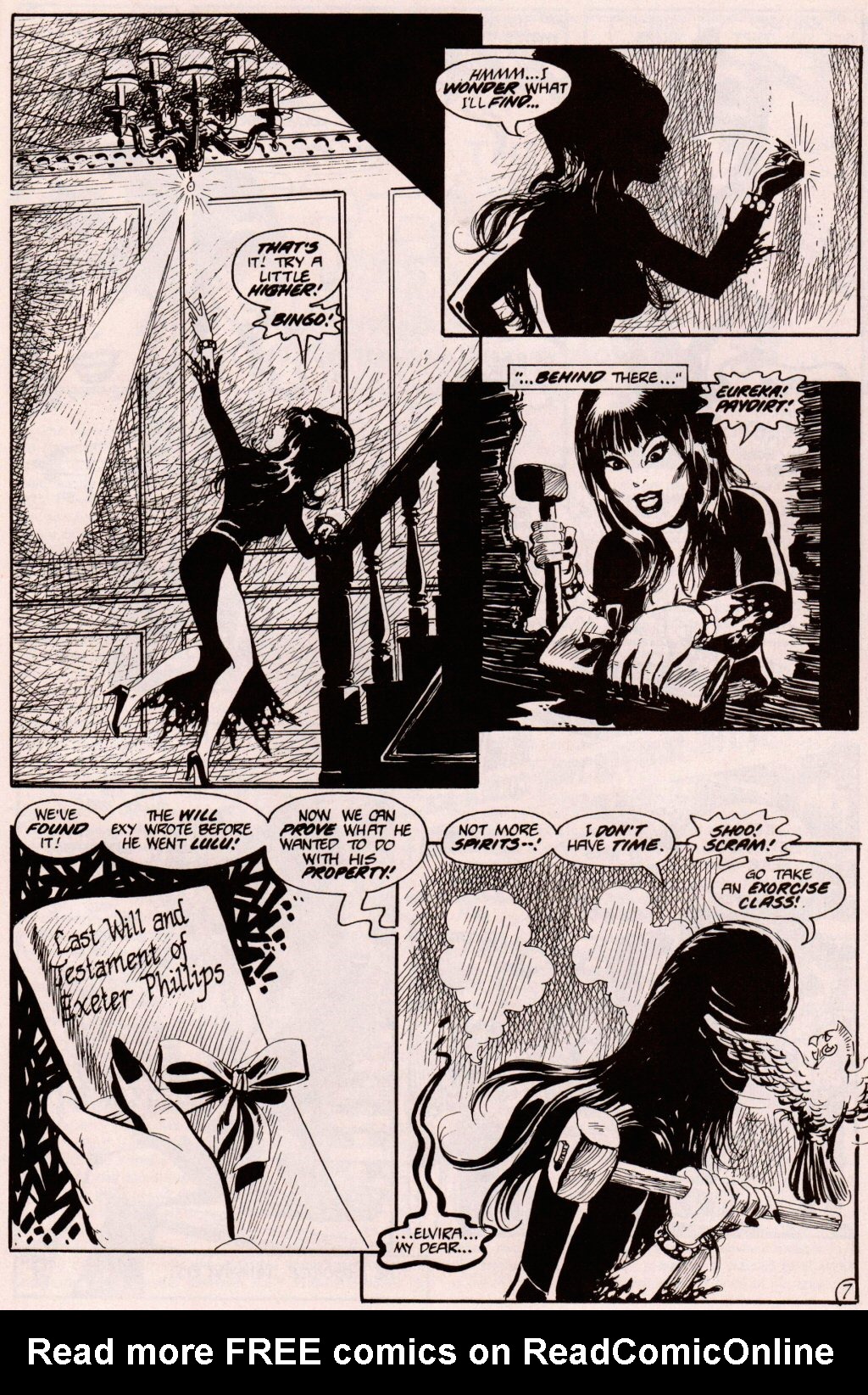 Read online Elvira, Mistress of the Dark comic -  Issue #6 - 29