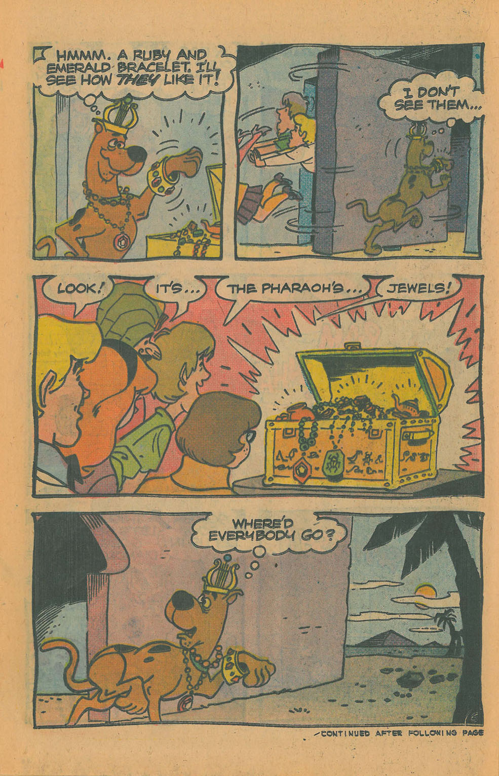 Read online Scooby Doo, Where Are You? (1975) comic -  Issue #5 - 16
