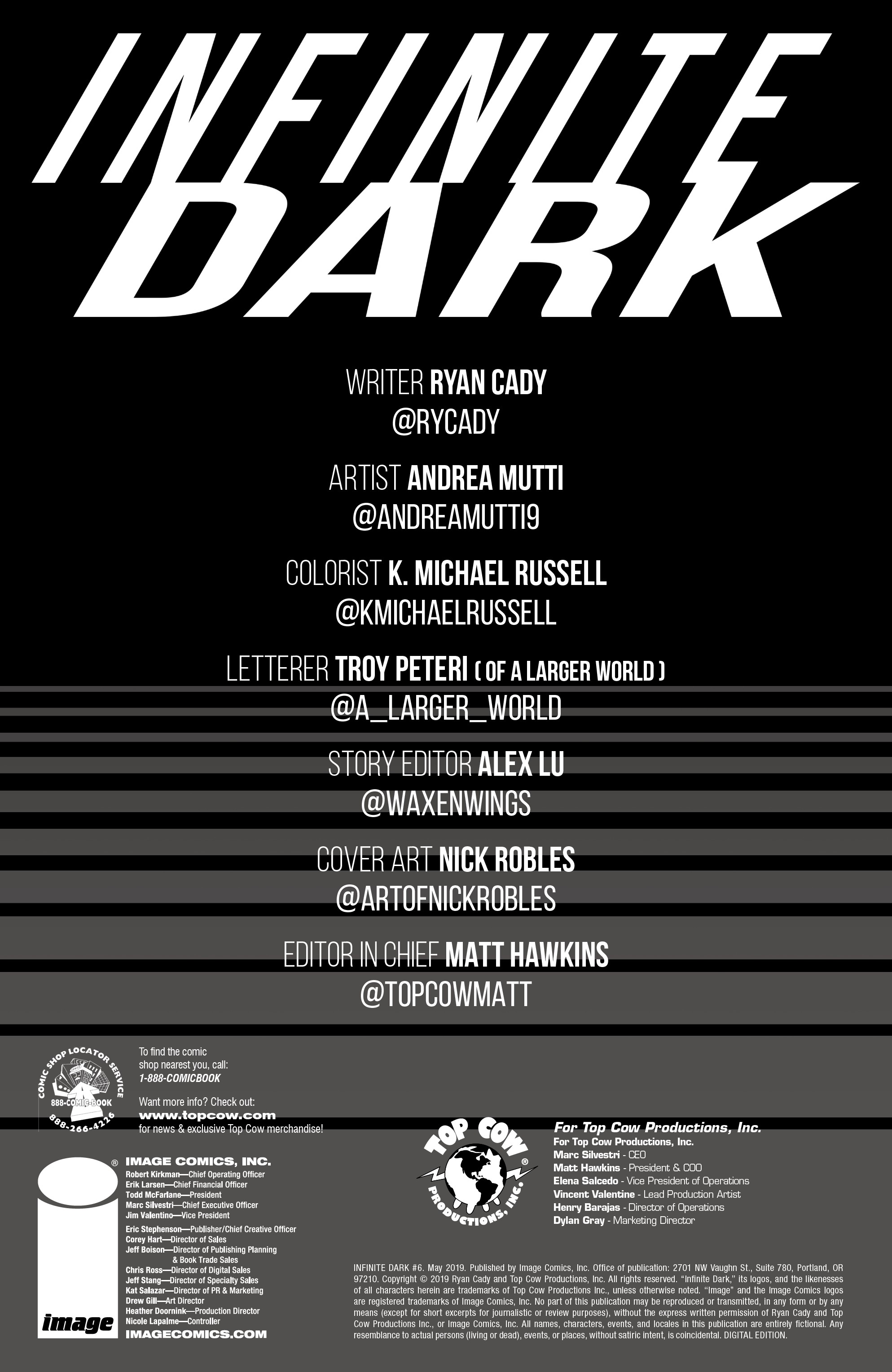 Read online Infinite Dark comic -  Issue #6 - 2