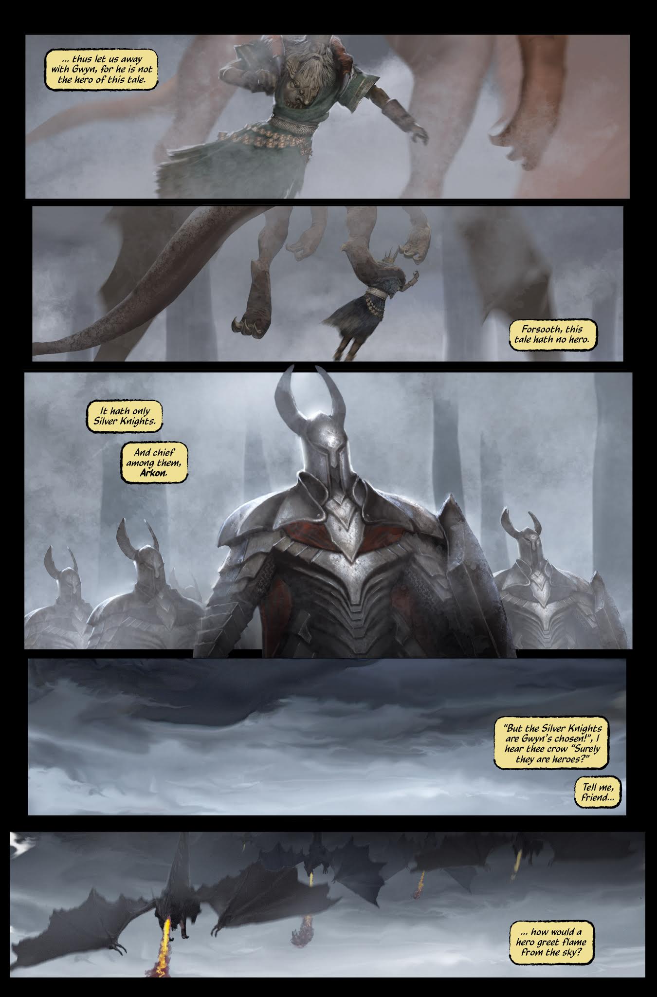 Read online Dark Souls: The Age of Fire comic -  Issue #1 - 7