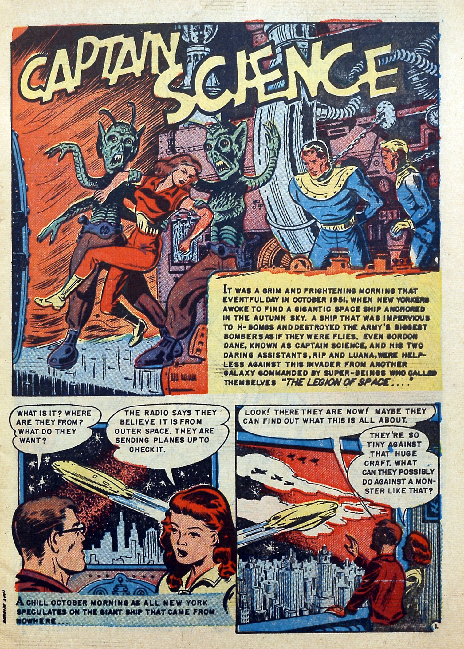 Read online Captain Science comic -  Issue #7 - 3