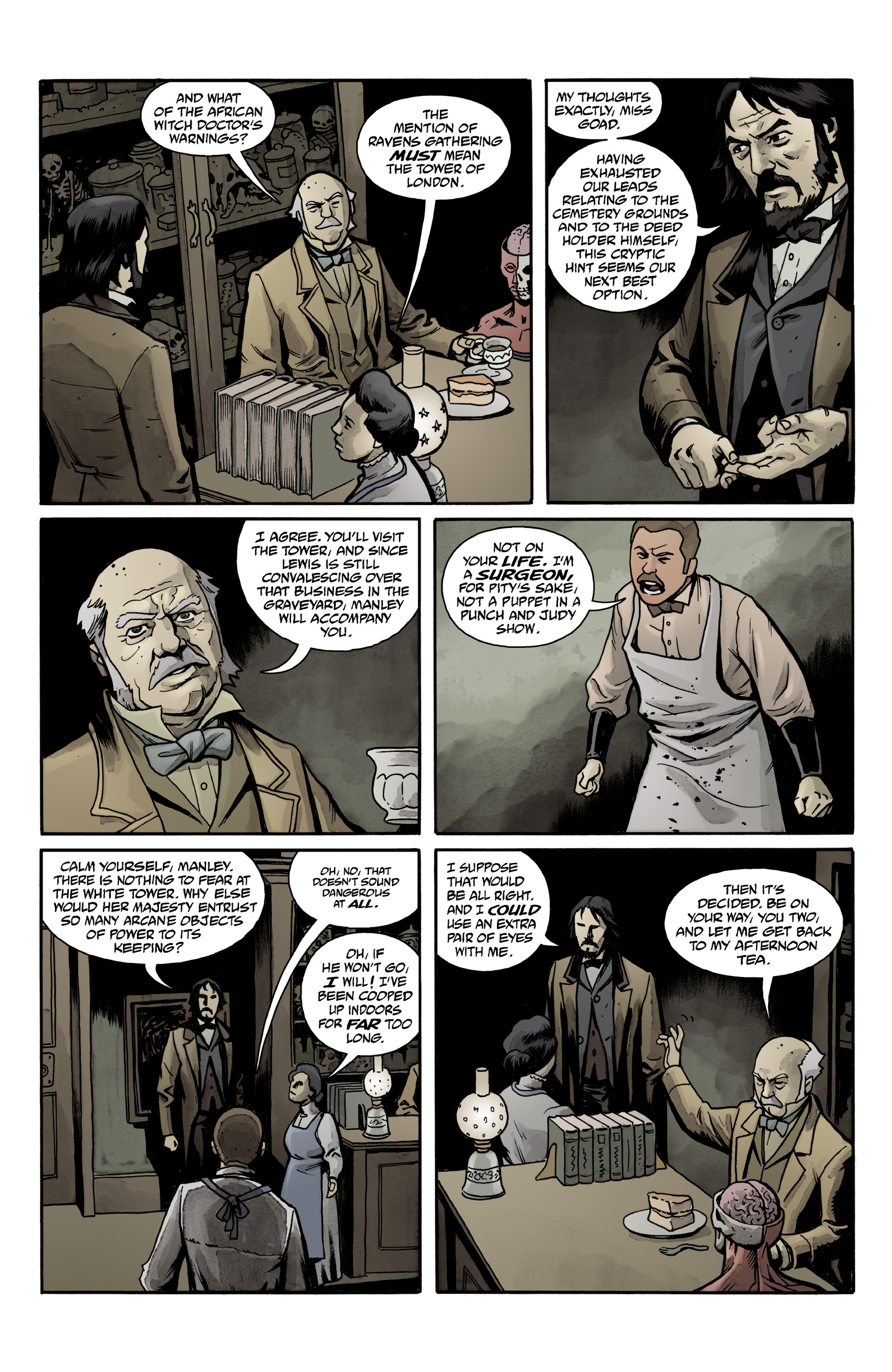 Read online Witchfinder: City of the Dead comic -  Issue #3 - 15