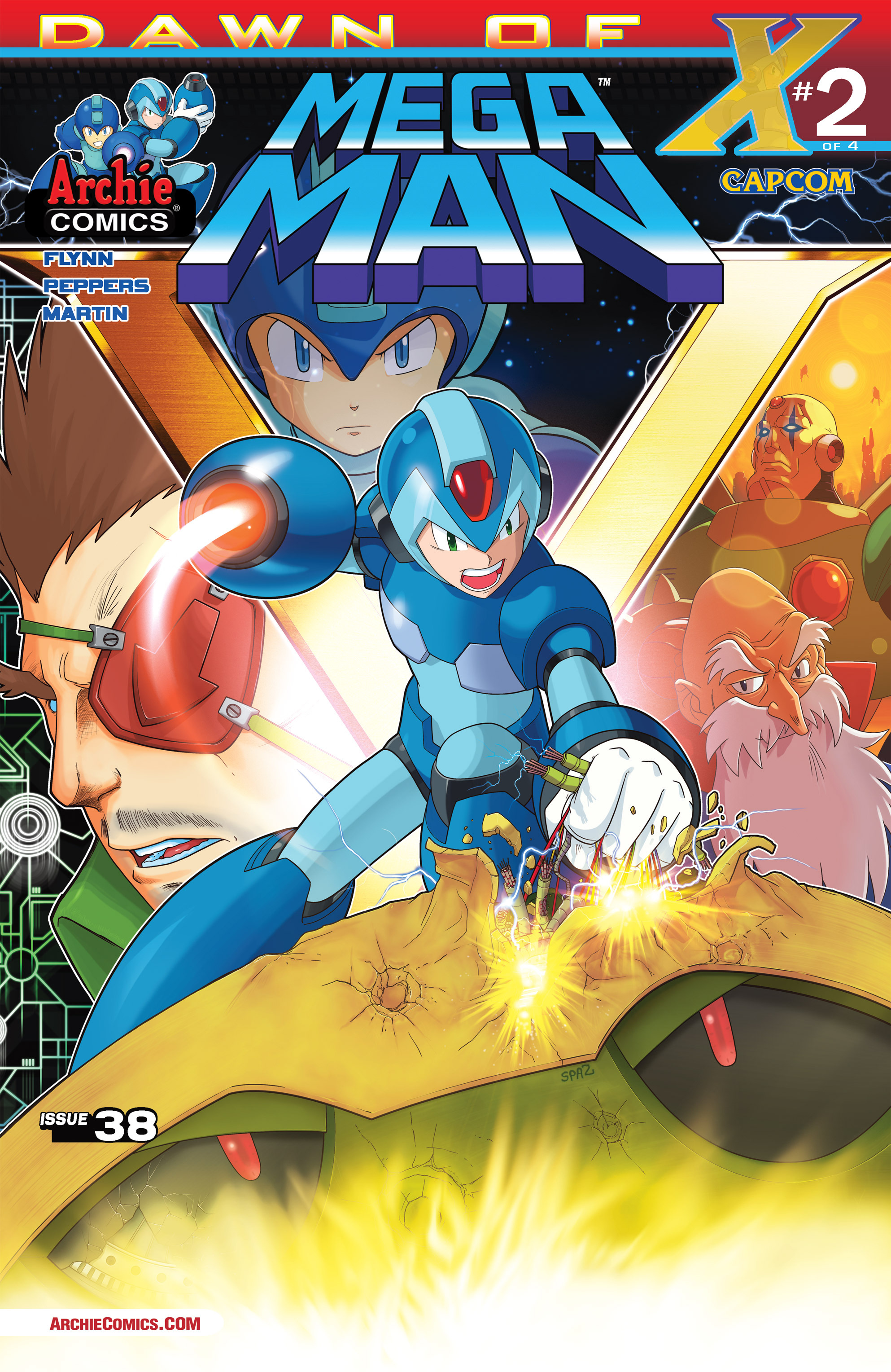 Read online Mega Man comic -  Issue #38 - 1