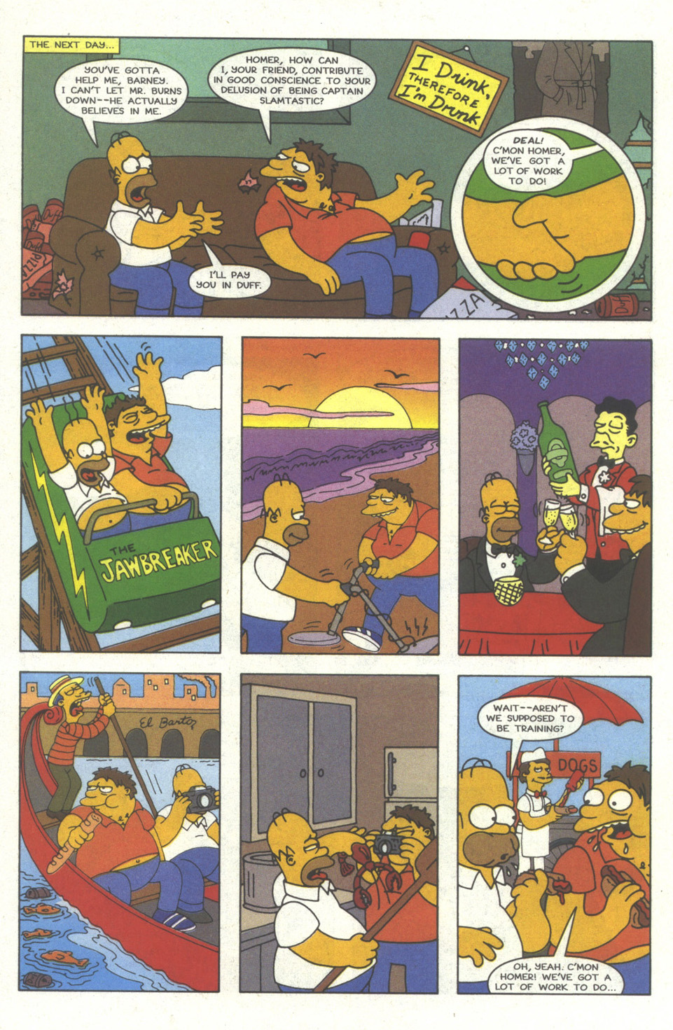 Read online Simpsons Comics comic -  Issue #29 - 19