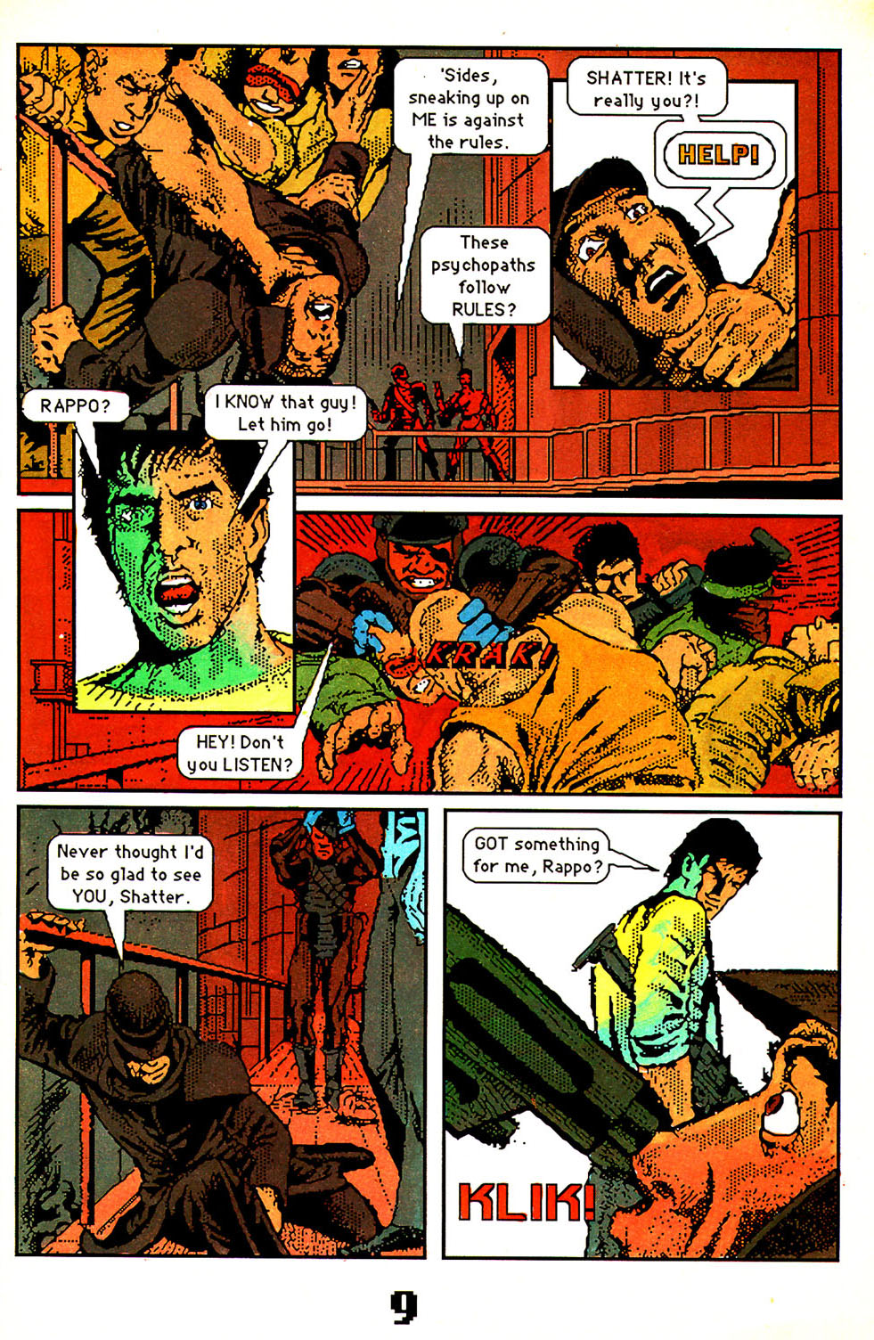 Read online Shatter comic -  Issue #4 - 11