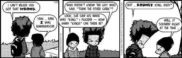 Read online The Boondocks Collection comic -  Issue # Year 2000 - 20