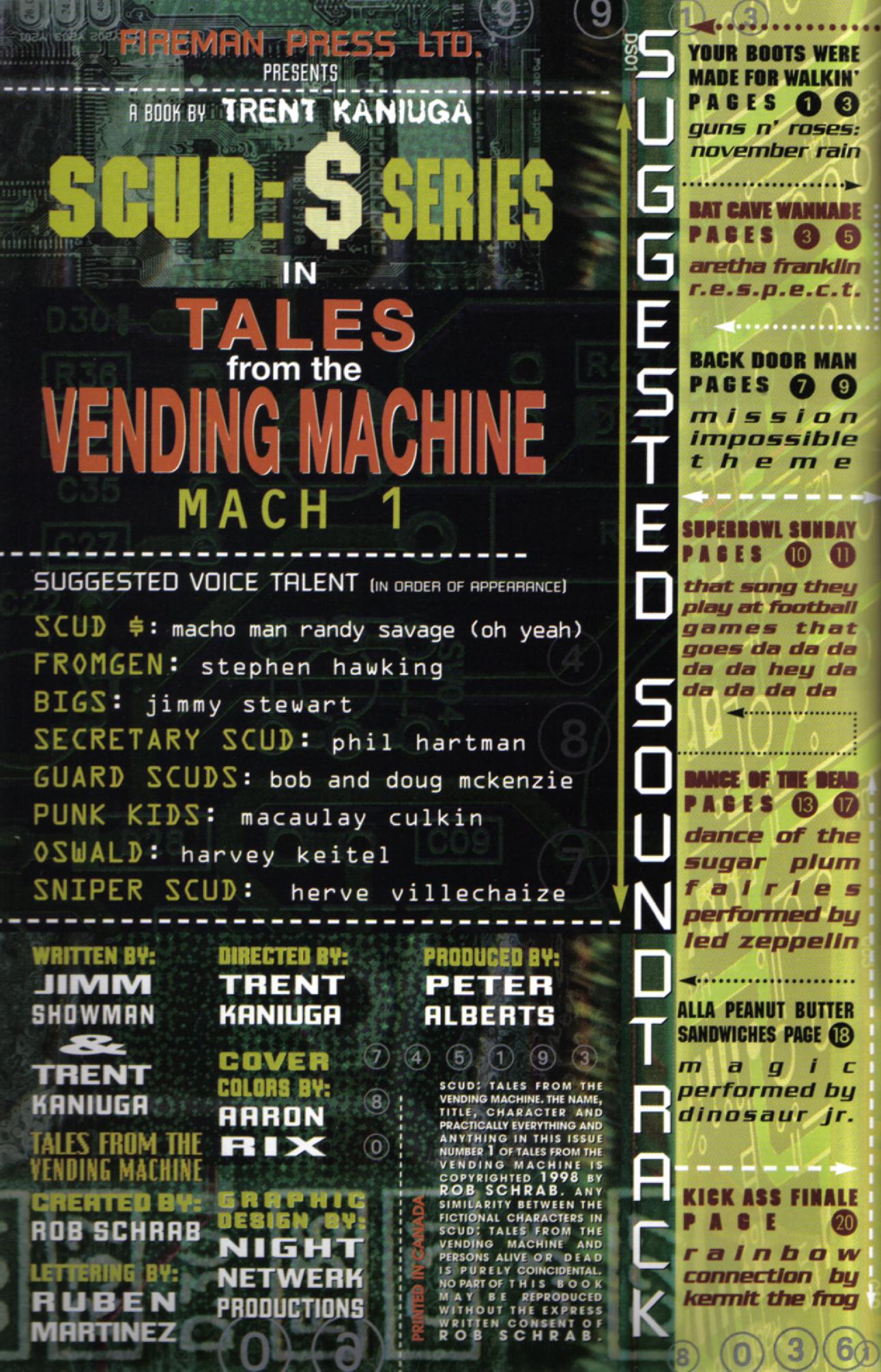 Read online Scud: Tales From the Vending Machine comic -  Issue #1 - 2