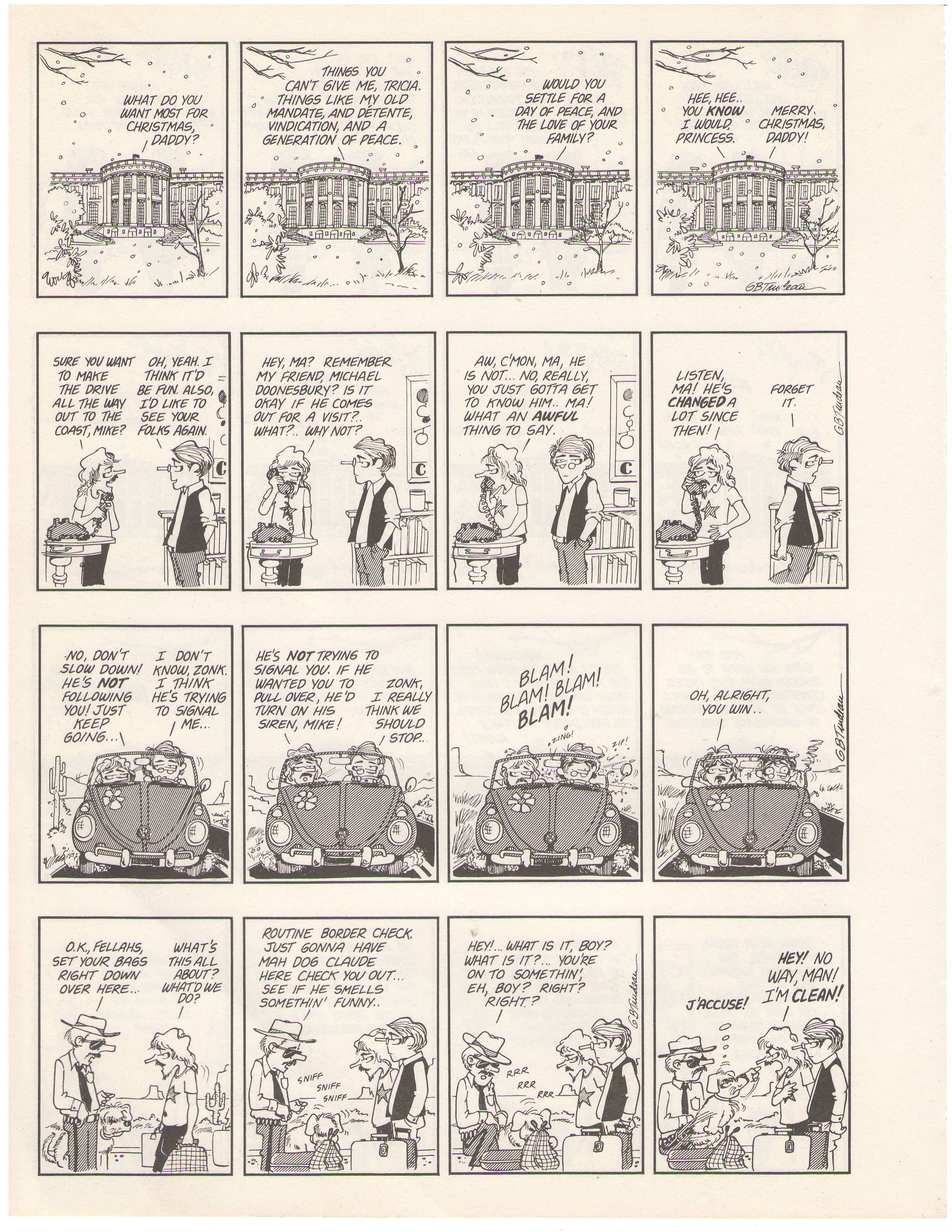 Read online The Doonesbury Chronicles comic -  Issue # TPB (Part 2) - 23