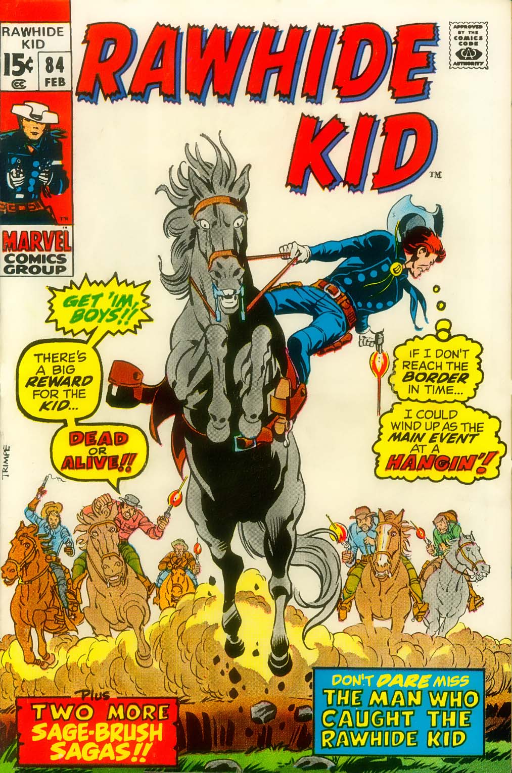 Read online The Rawhide Kid comic -  Issue #84 - 2