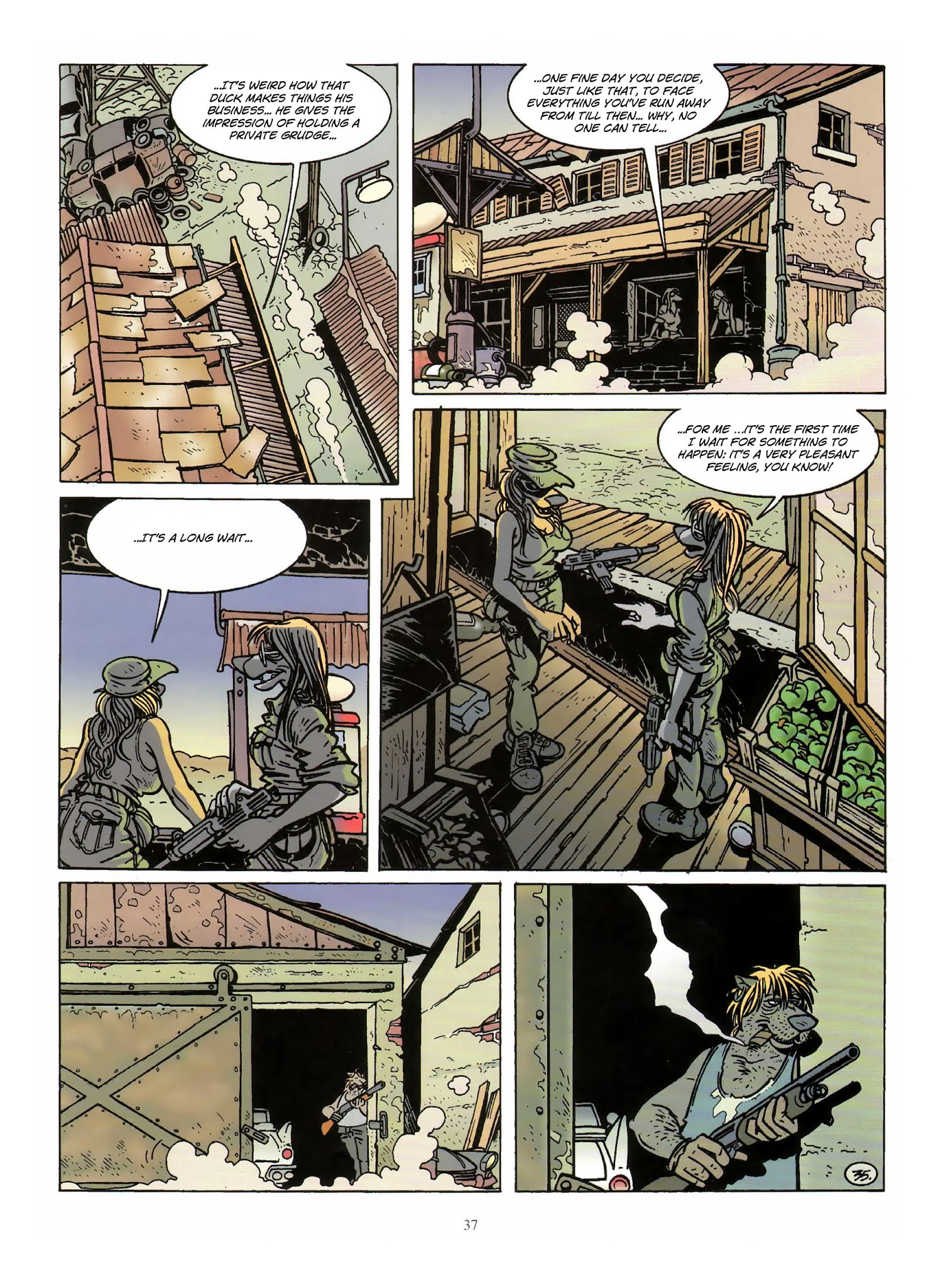 Read online Une enquête de l'inspecteur Canardo comic -  Issue #10 - 38