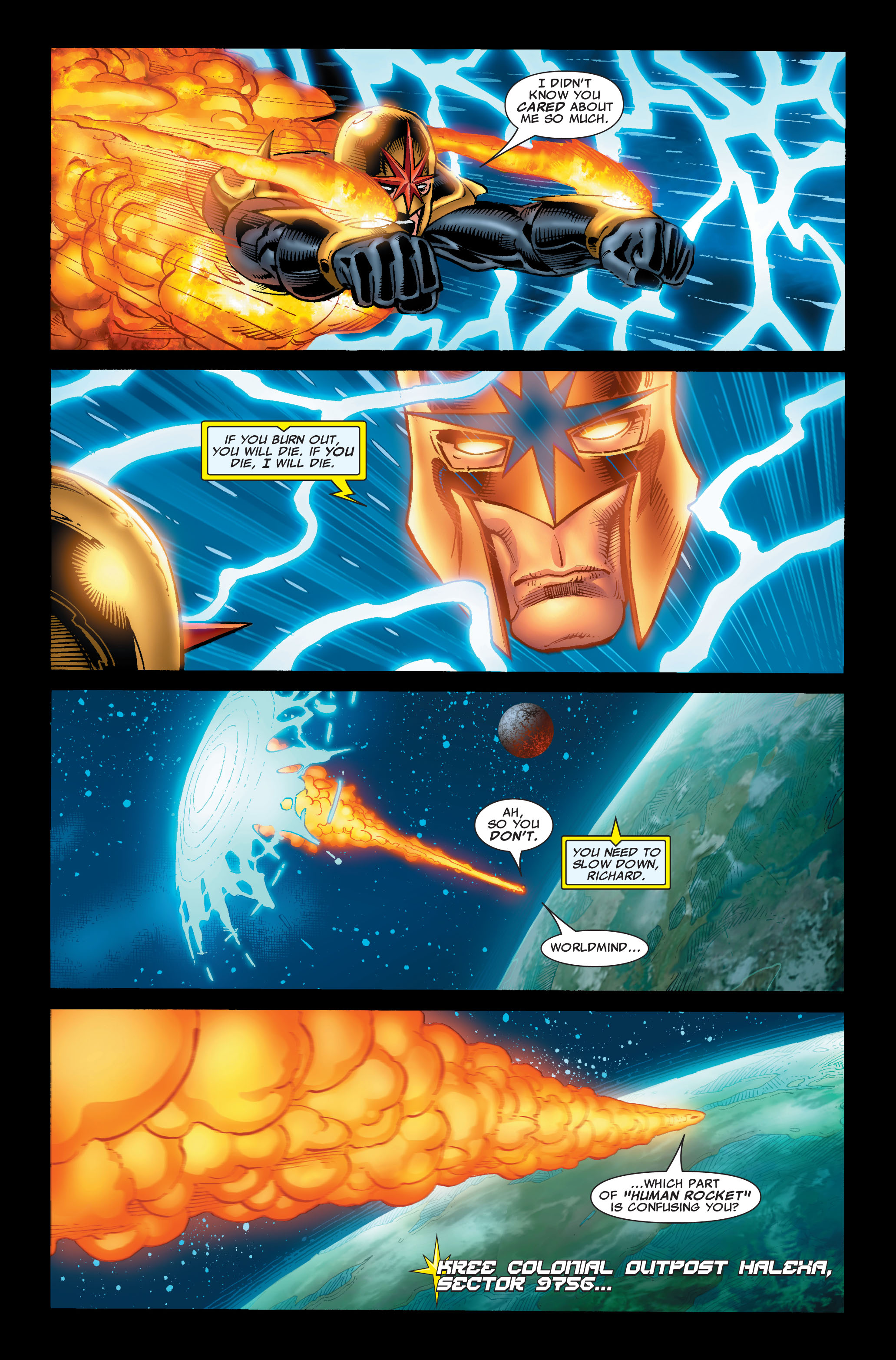 Read online Nova (2007) comic -  Issue #1 - 12