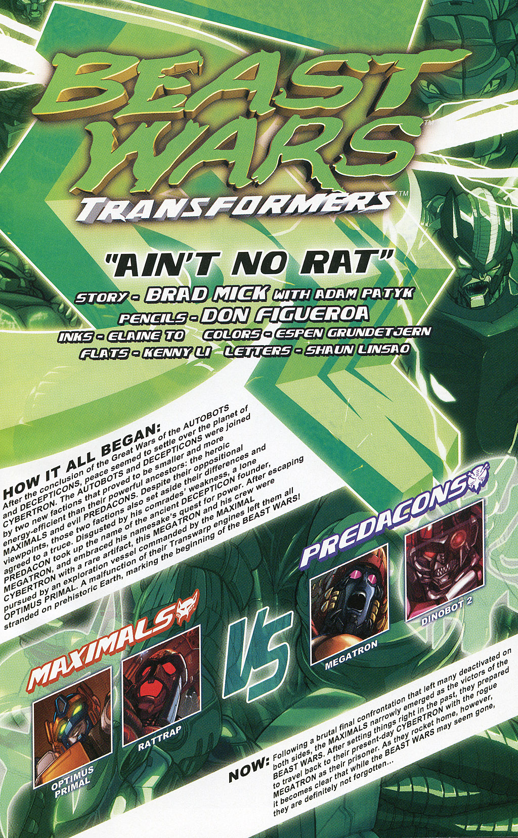 Read online Transformers 20th Anniversary Summer Special comic -  Issue # Full - 32