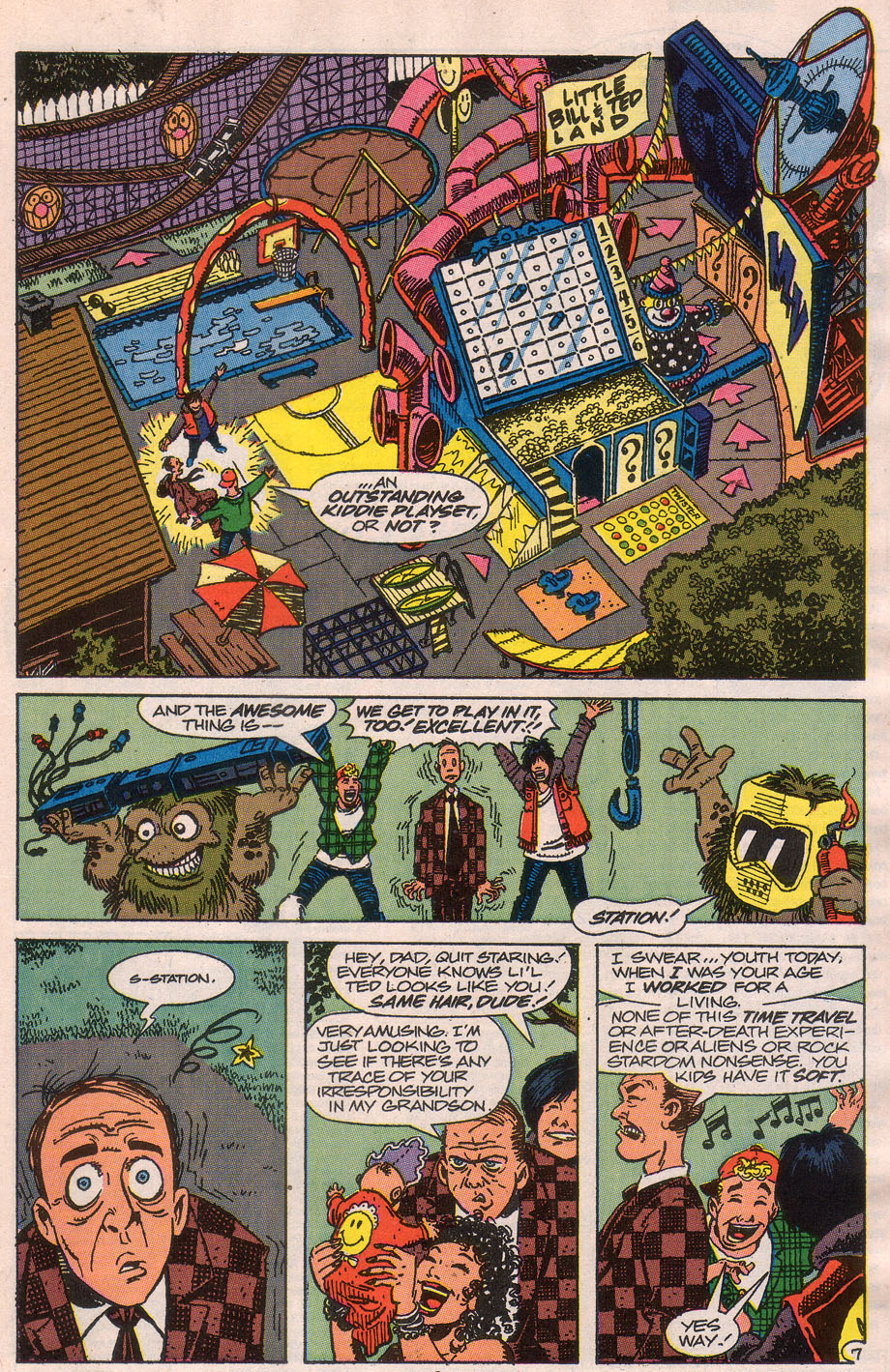 Read online Bill & Ted's Excellent Comic Book comic -  Issue #3 - 11