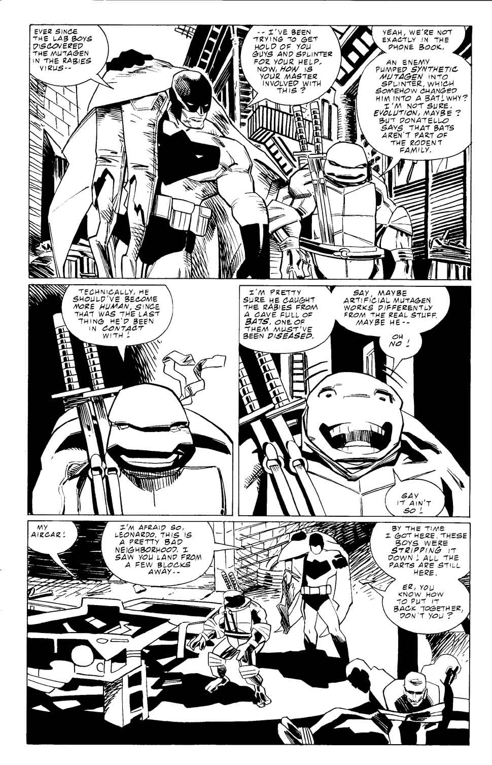 Read online Teenage Mutant Ninja Turtles (1996) comic -  Issue #9 - 11
