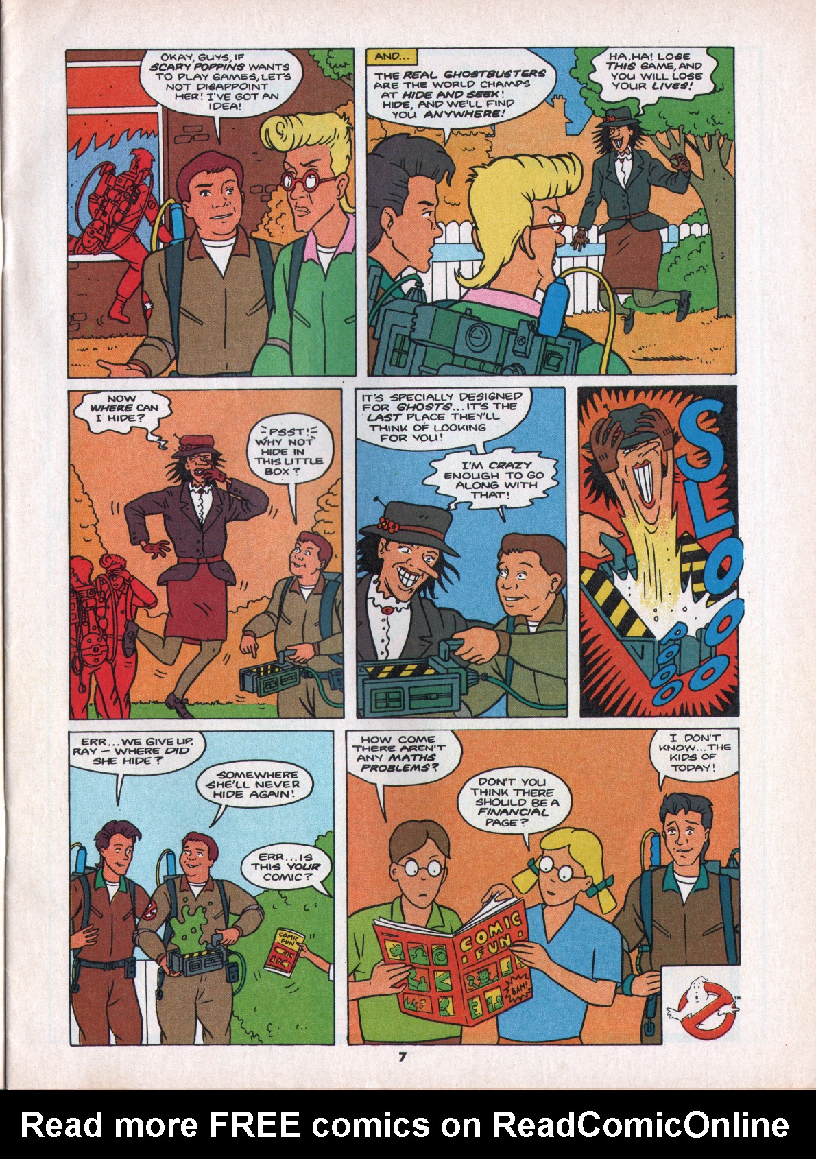 Read online The Real Ghostbusters comic -  Issue #97 - 7