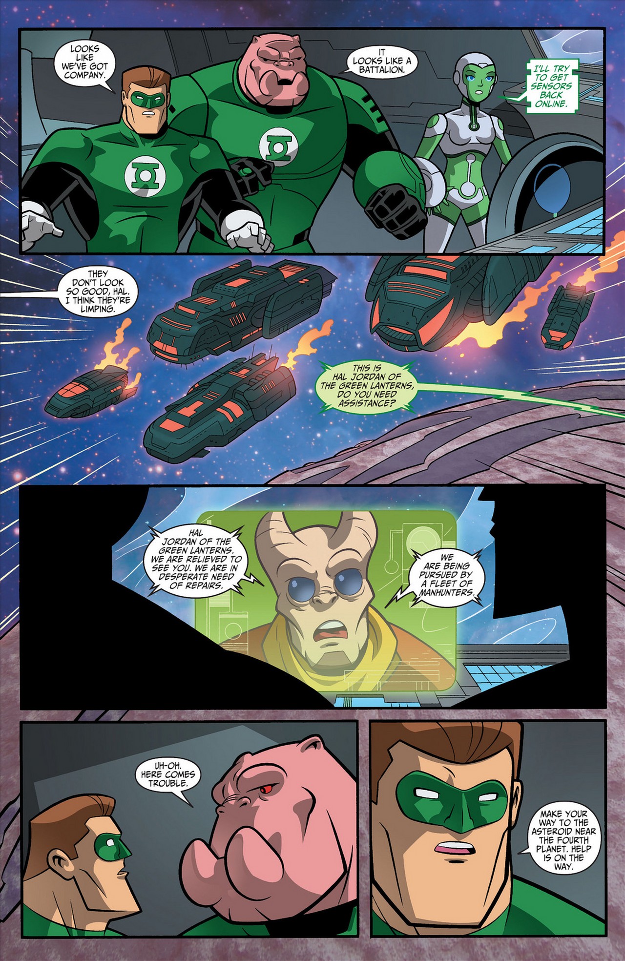 Read online Green Lantern: The Animated Series comic -  Issue #11 - 16