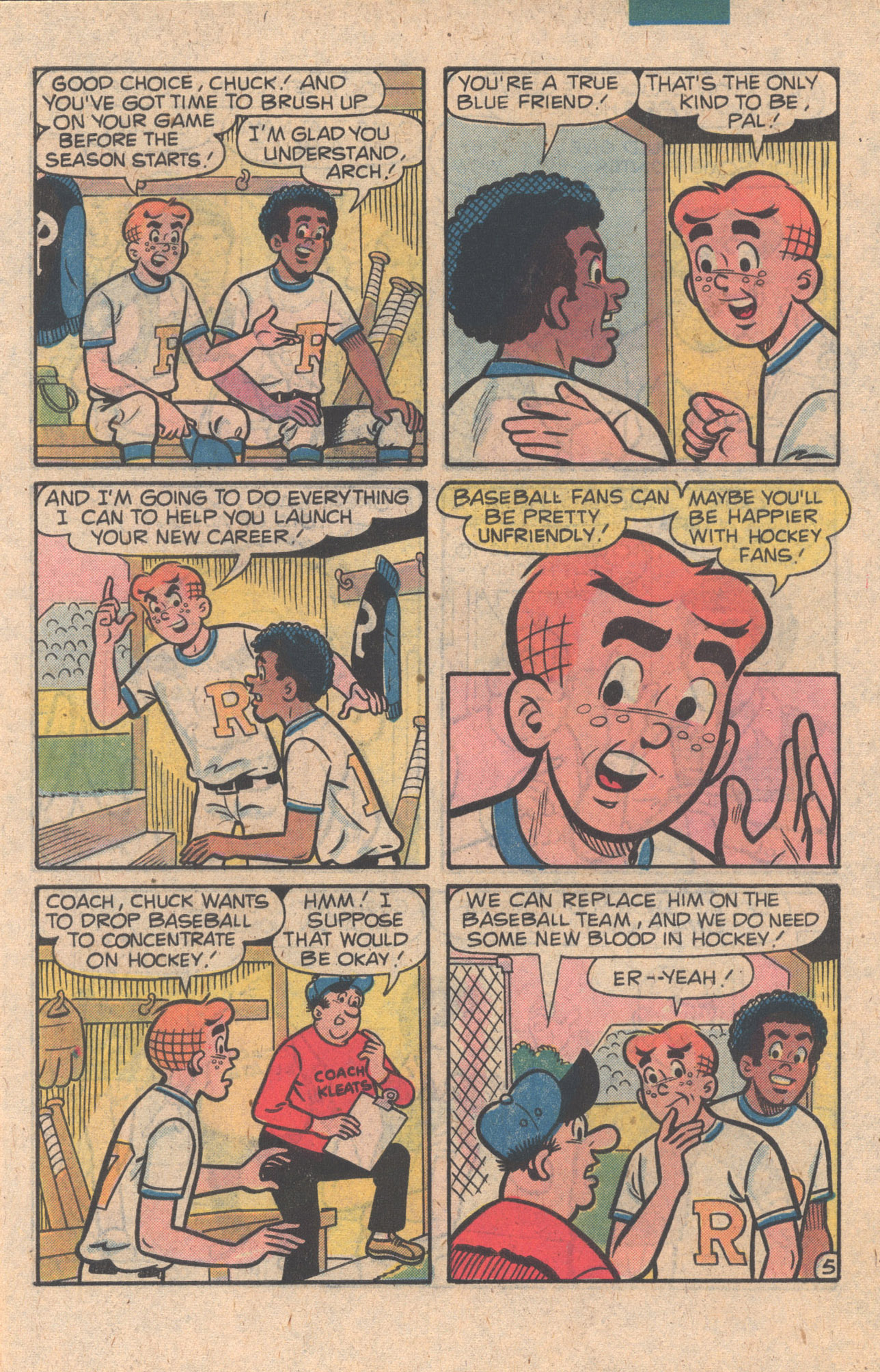 Read online Archie at Riverdale High (1972) comic -  Issue #69 - 7