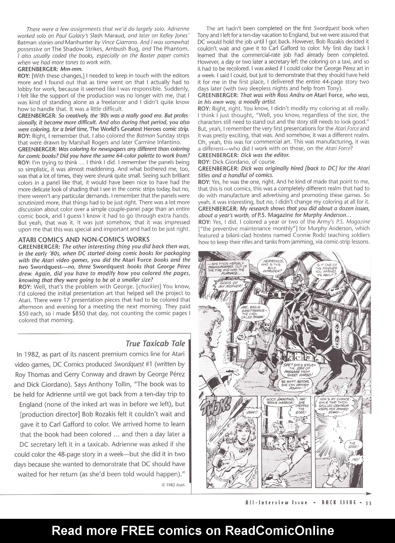 Read online Back Issue comic -  Issue #51 - 55