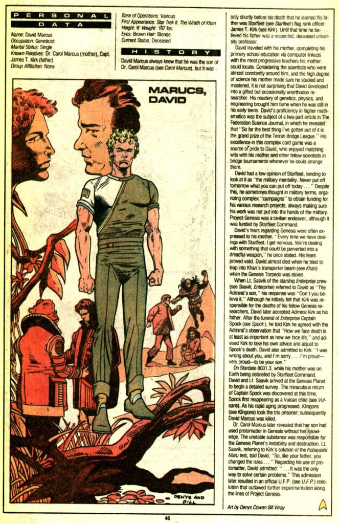 Read online Who's Who in Star Trek comic -  Issue #1 - 46