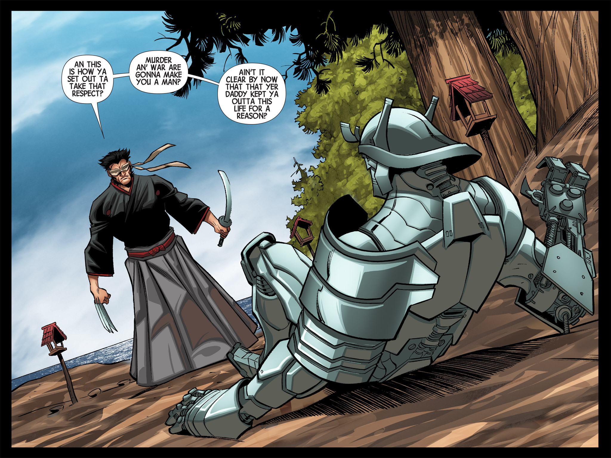 Read online Wolverine: Japan's Most Wanted comic -  Issue #12 - 57