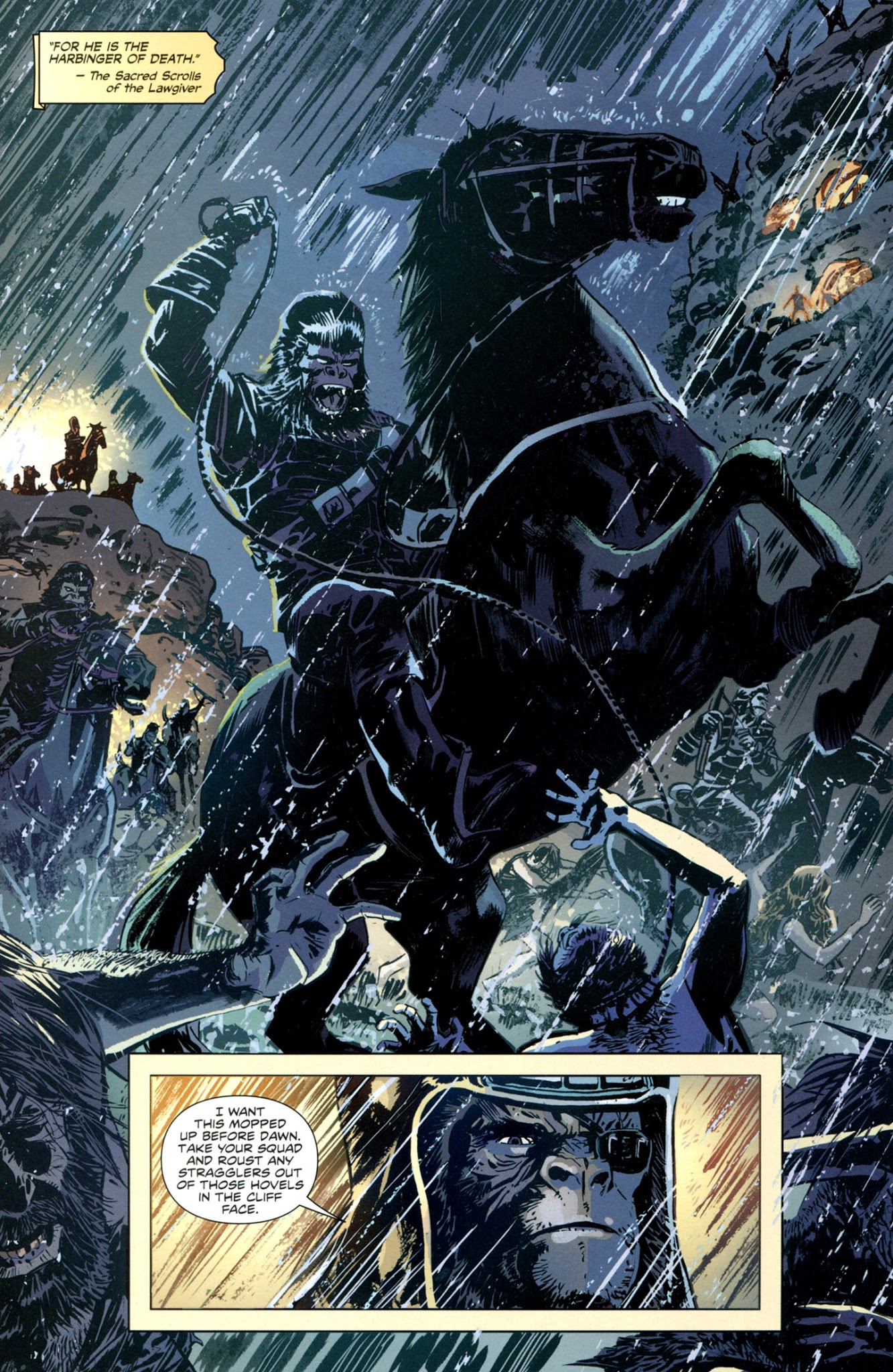 Read online Betrayal of the Planet of the Apes comic -  Issue #1 - 4