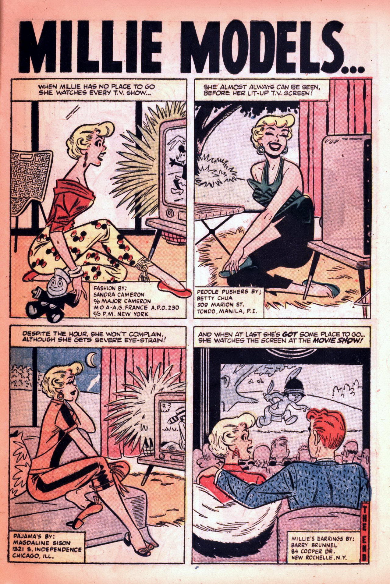 Read online Millie the Model comic -  Issue #66 - 13