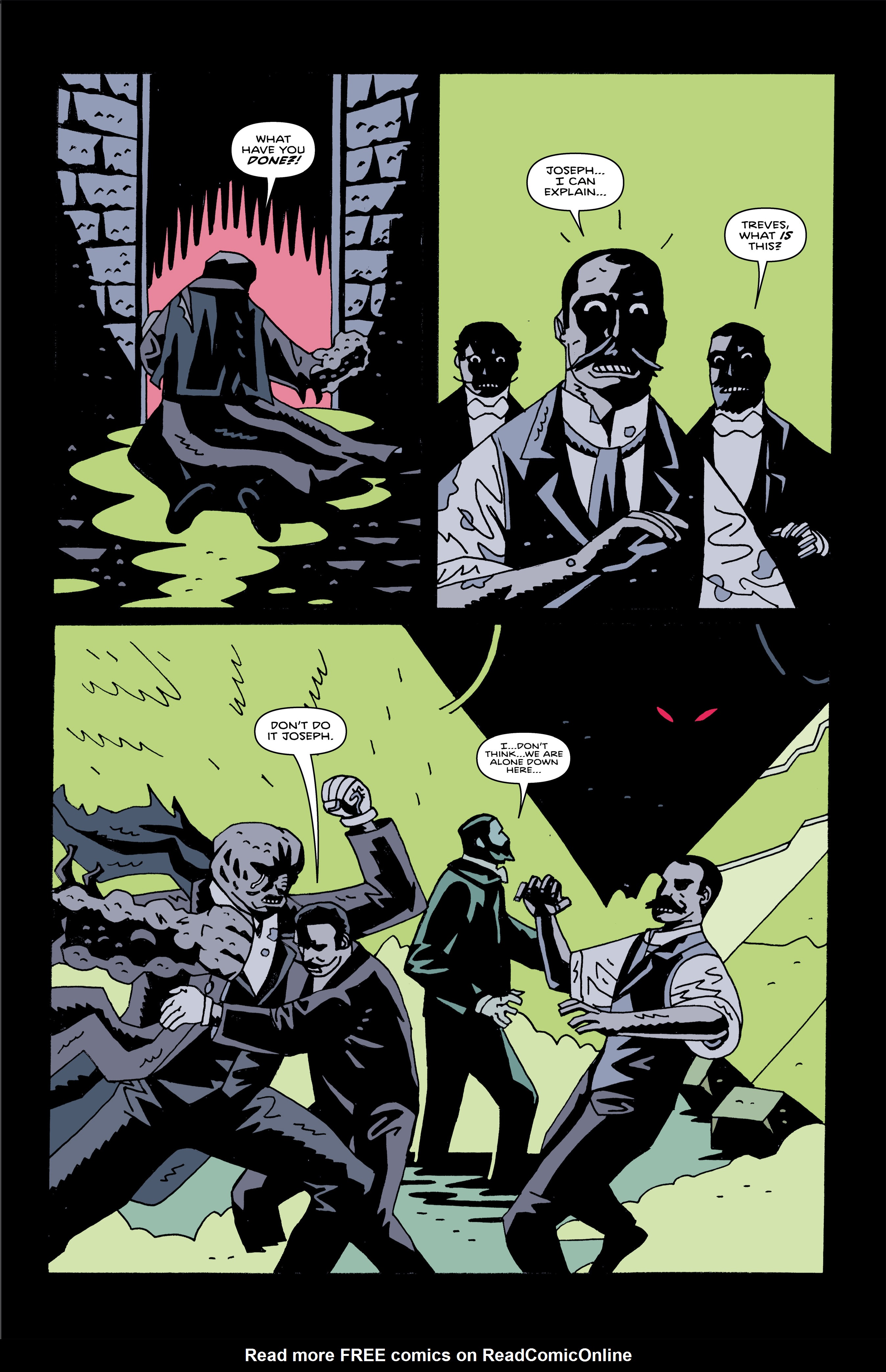 Read online Merrick: The Sensational Elephantman comic -  Issue #7 - 21